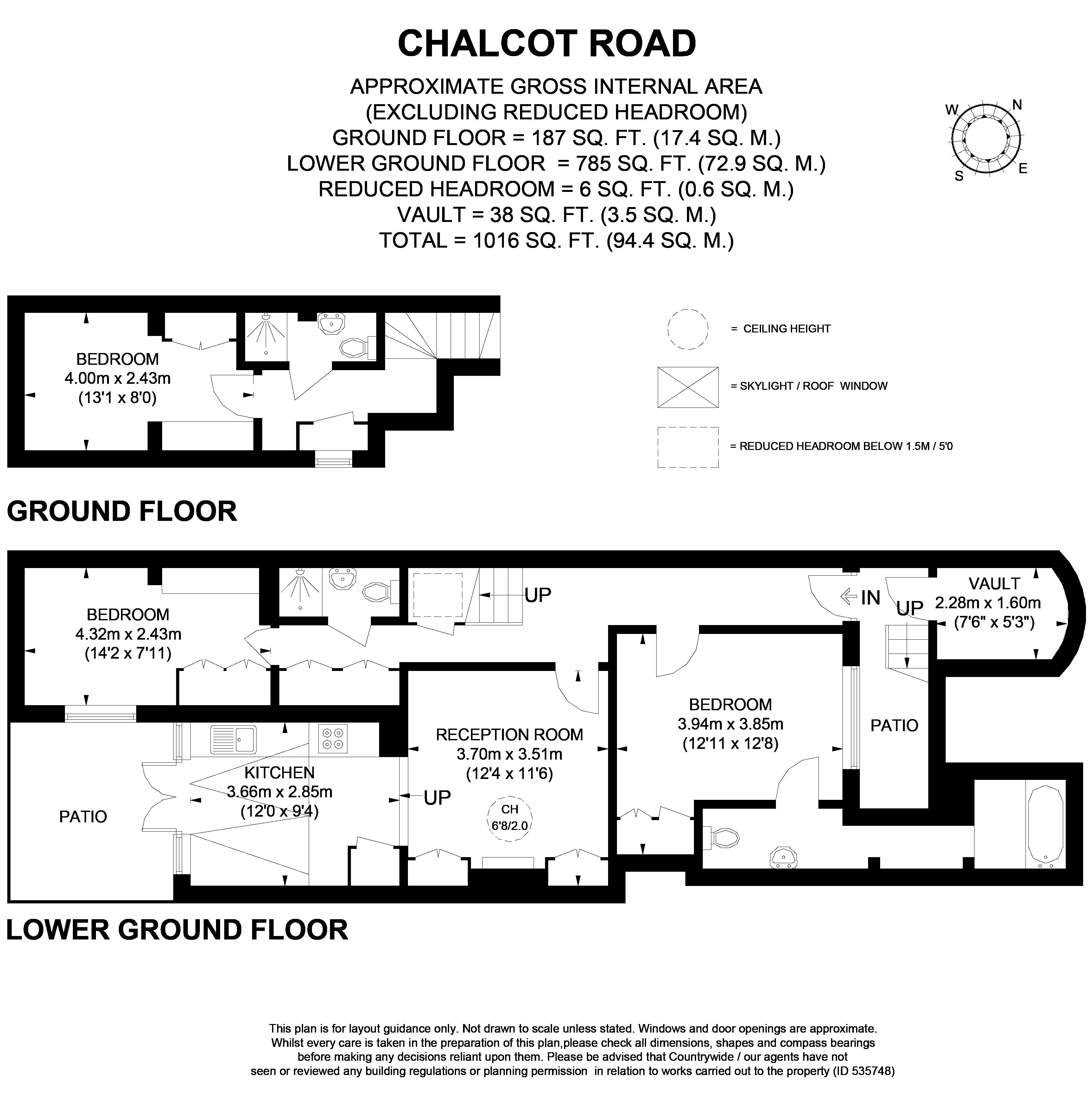 3 Bedrooms Flat to rent in Chalcot Road, Primrose Hill NW1