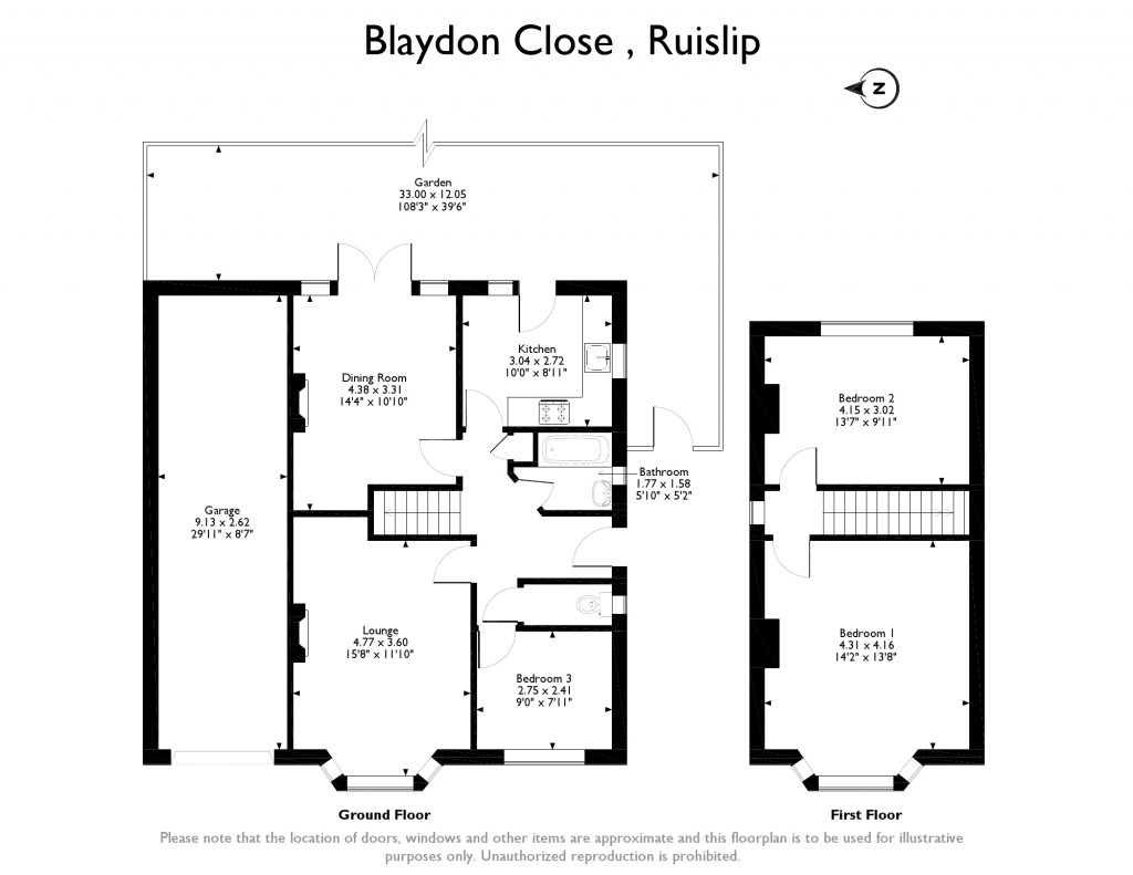 3 Bedrooms Chalet for sale in Blaydon Close, Ruislip HA4