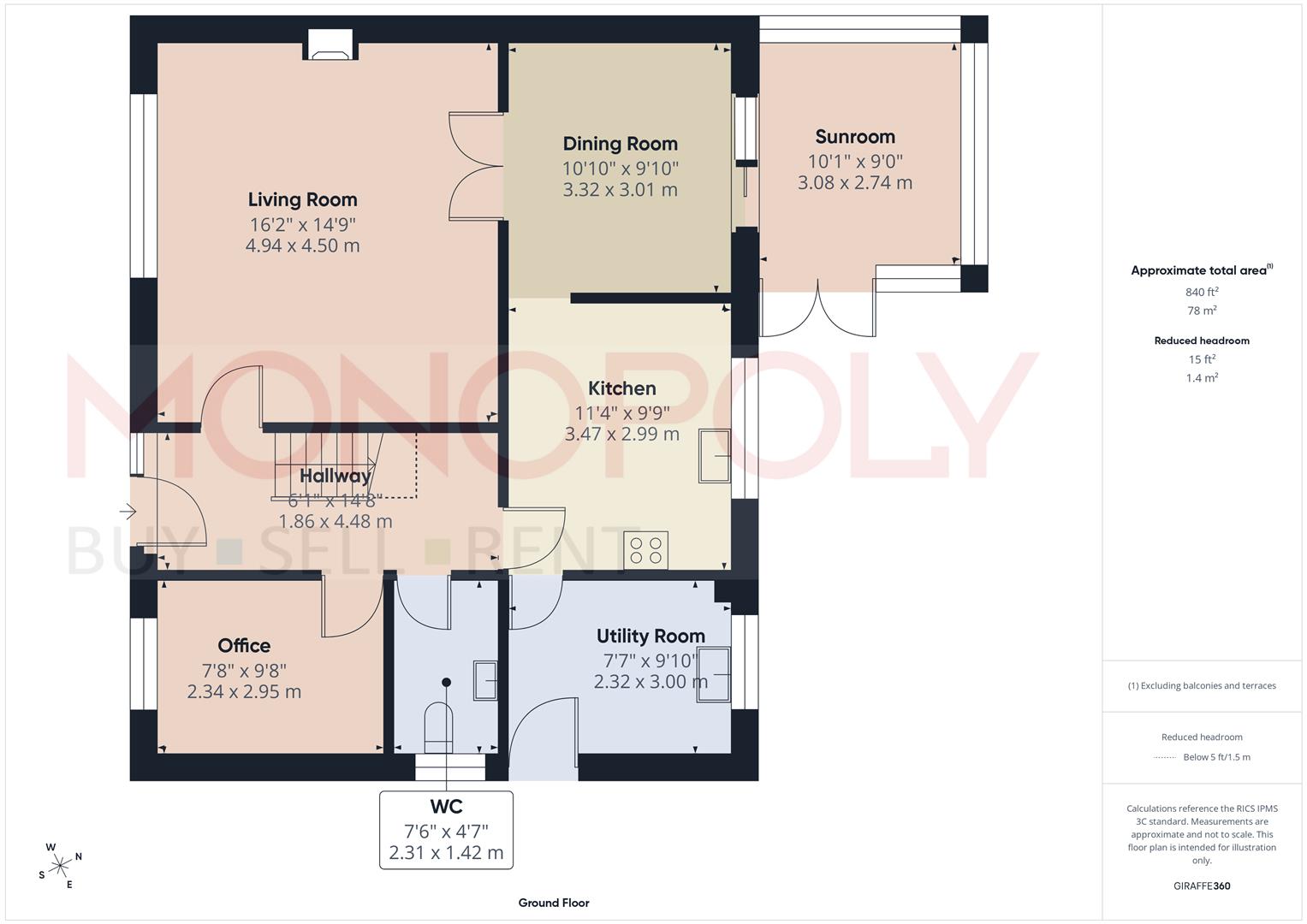 23, Drws Y Coed, Wrexham floorplan