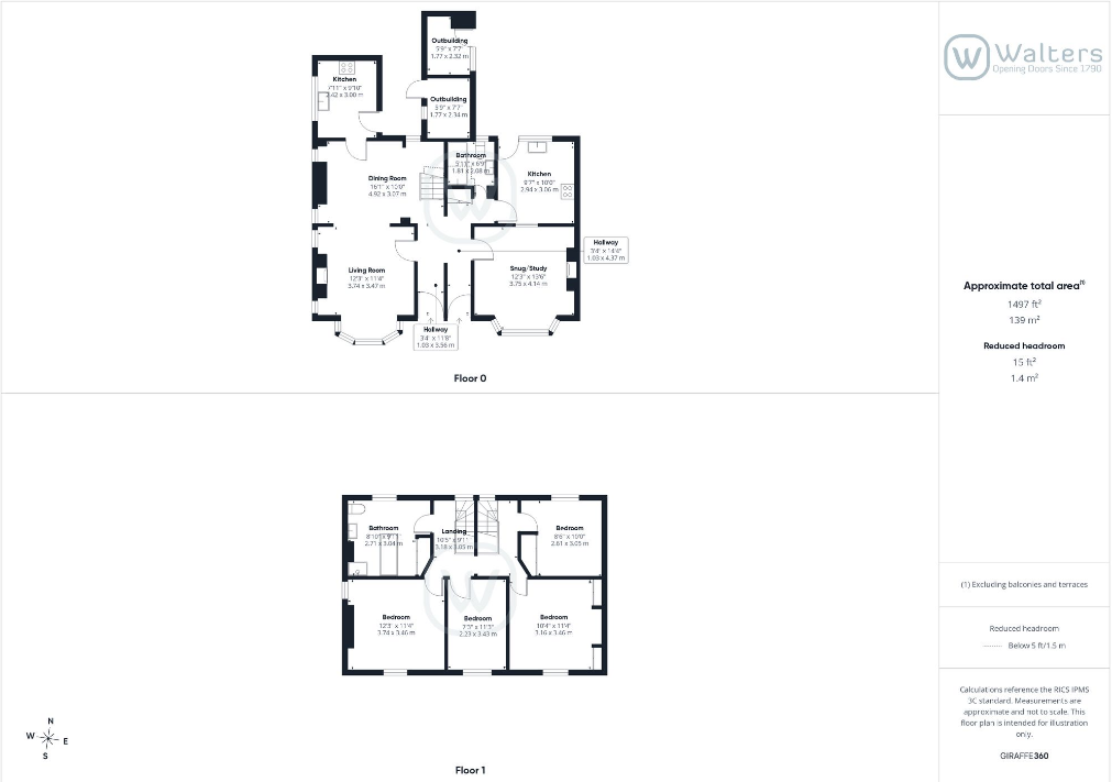 1 and 3, Spilsby Road, Horncastle floorplan