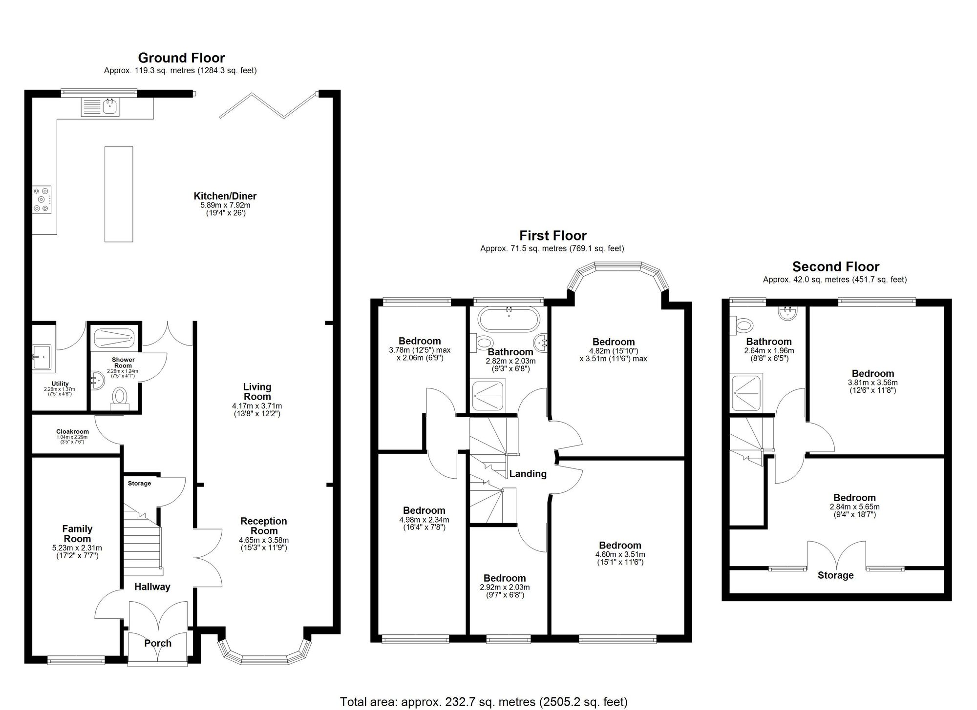 36 Stradbroke Grove, Clayhall floorplan
