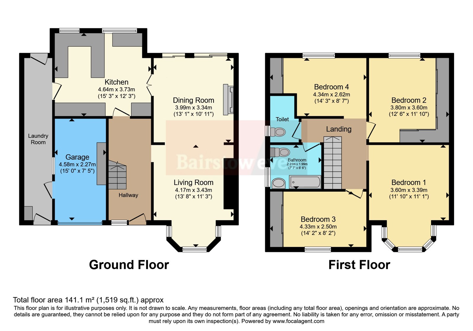 The Ridge, Coulsdon, CR5 floorplan