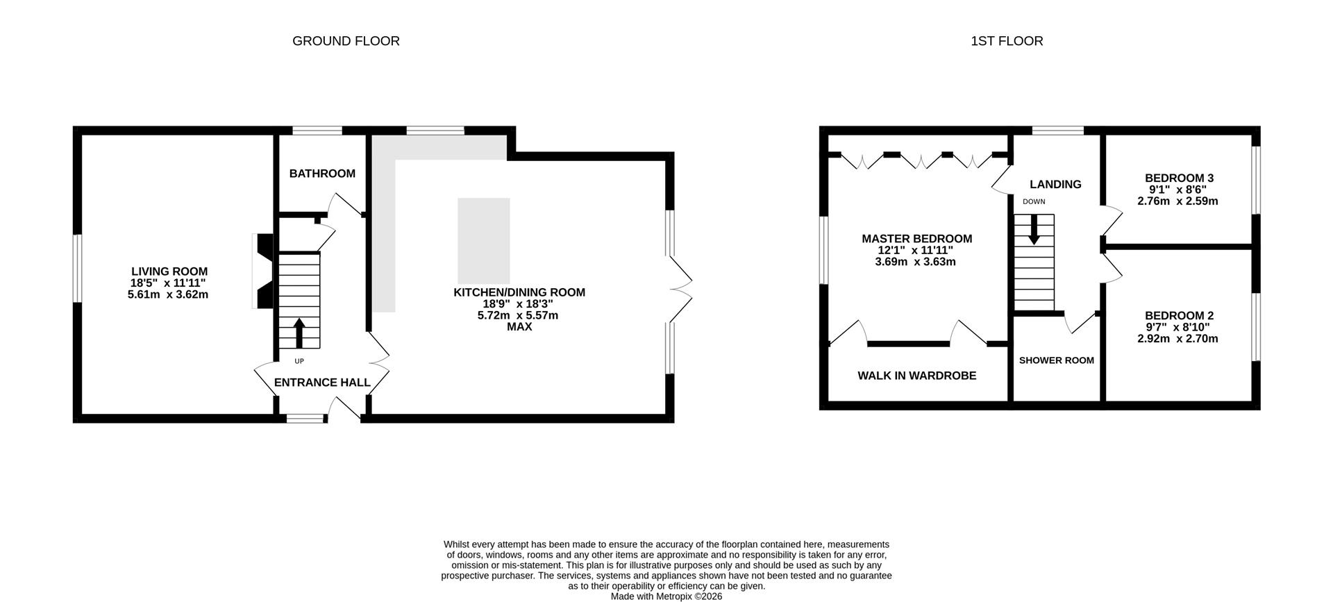6, Westwick Road, Gloucester floorplan