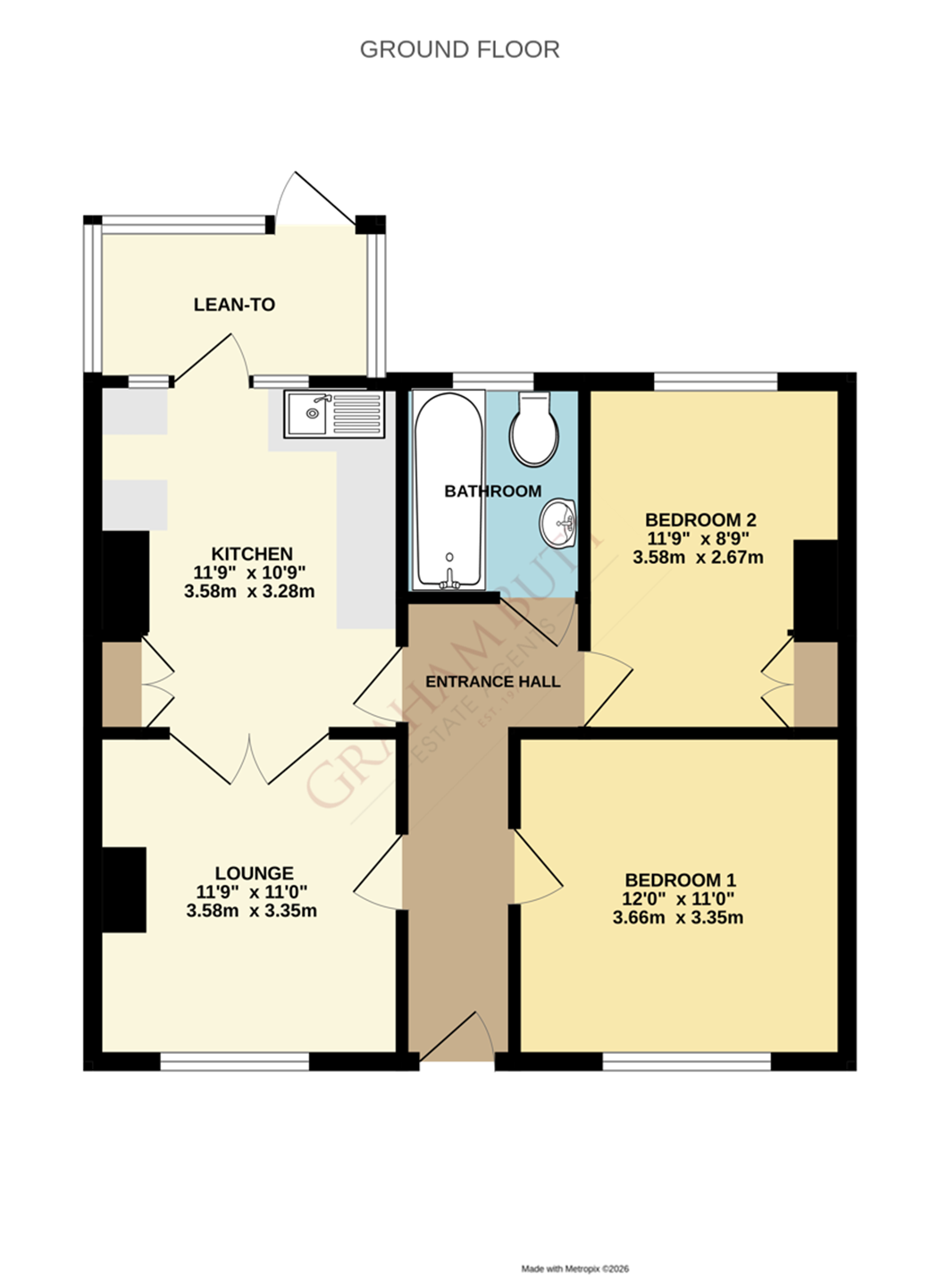 19, Elm Grove Road, West Sussex floorplan