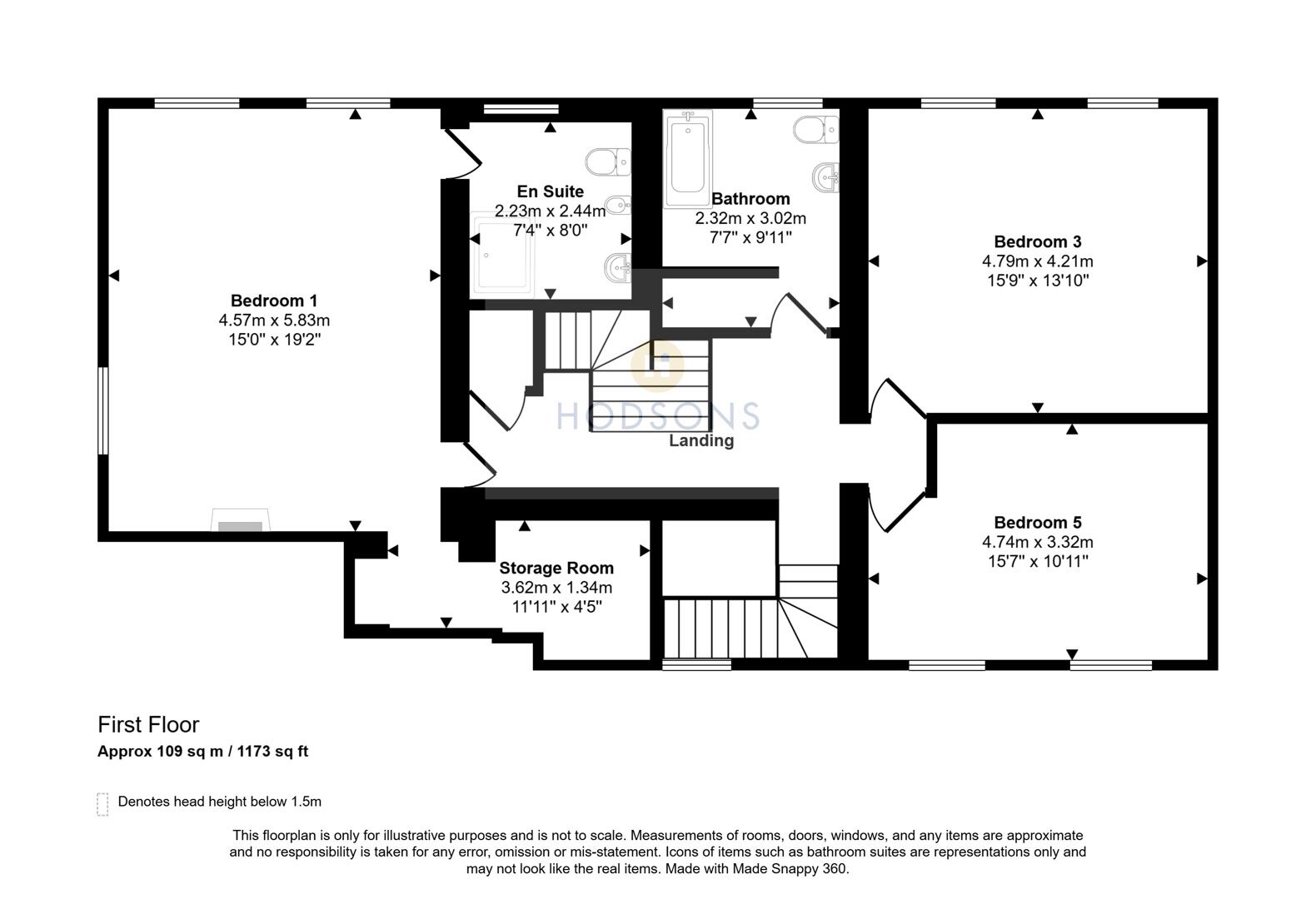 3, Shaw Fold, Wakefield floorplan