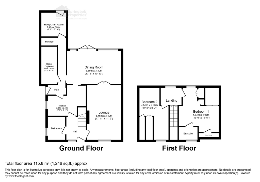 26, The Chase, Chelmsford floorplan