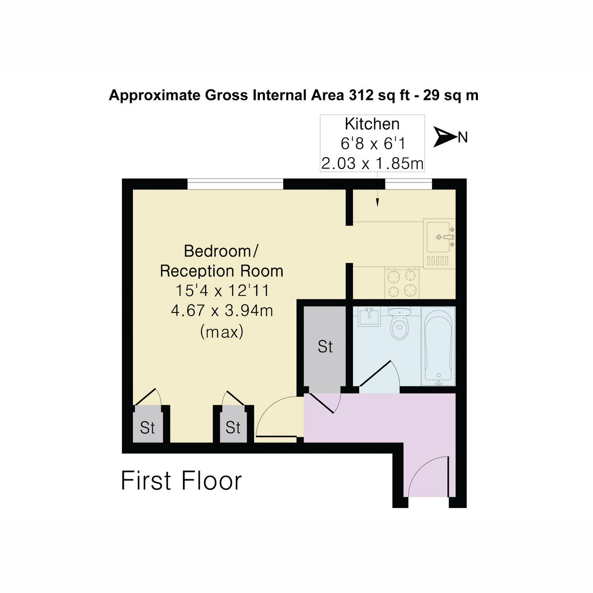 27, Linacre Close, Didcot floorplan