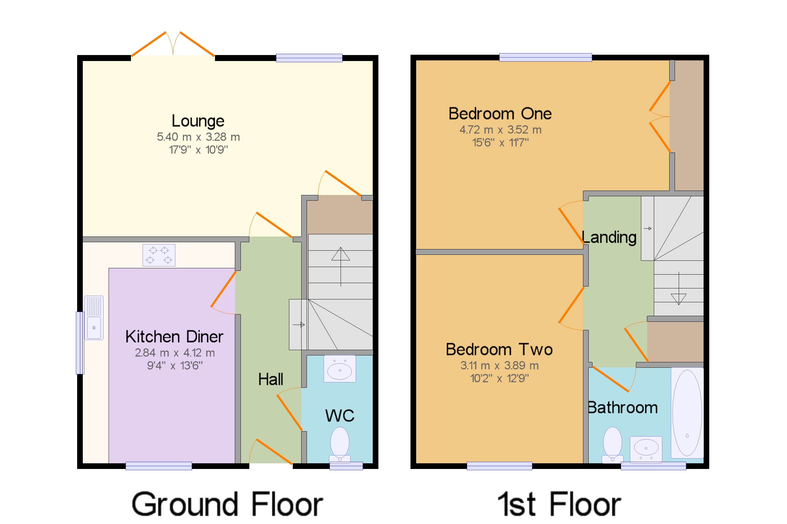 St. Blida Drive, Great Yarmouth floorplan