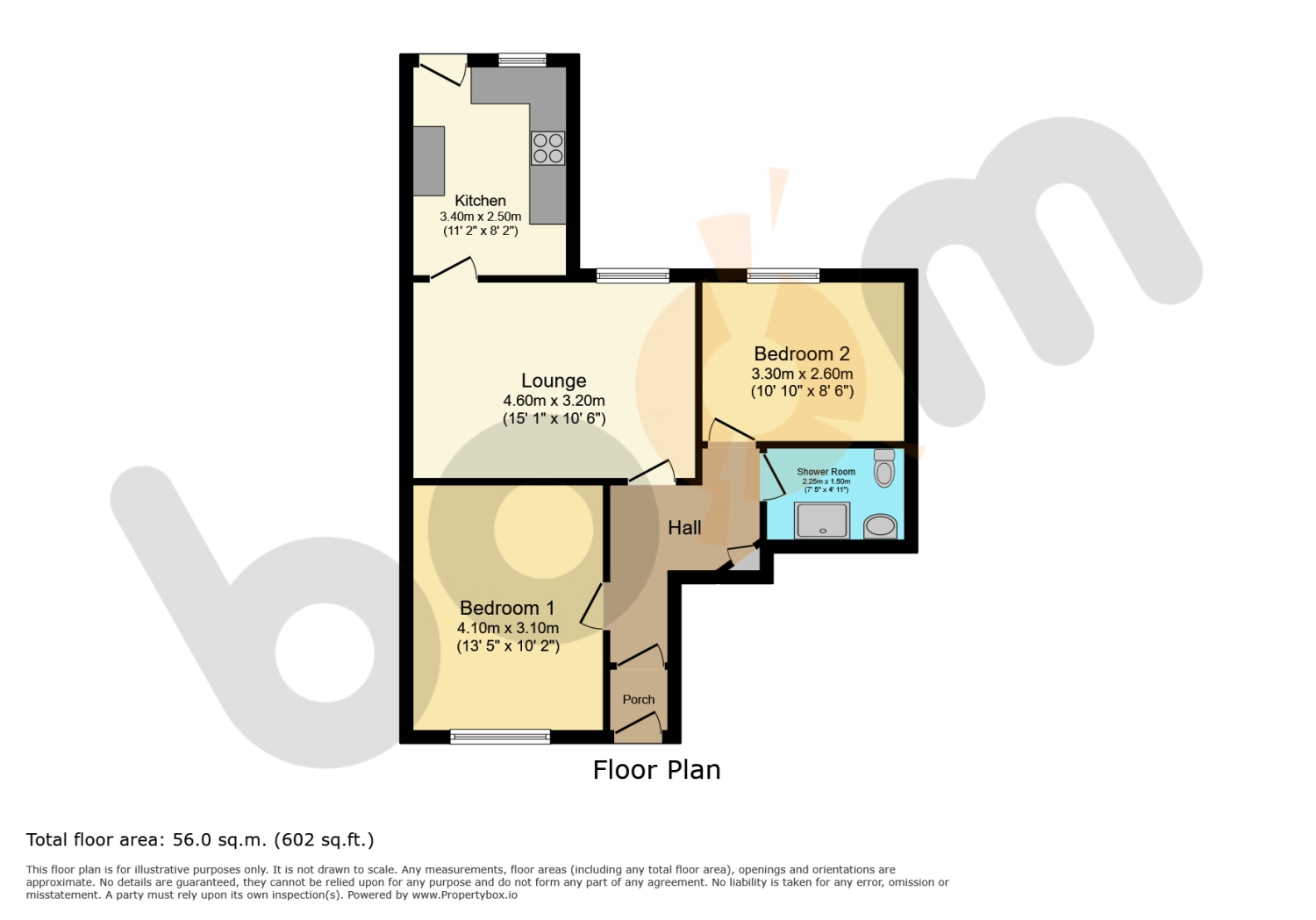 58, Eglinton Street, Beith floorplan