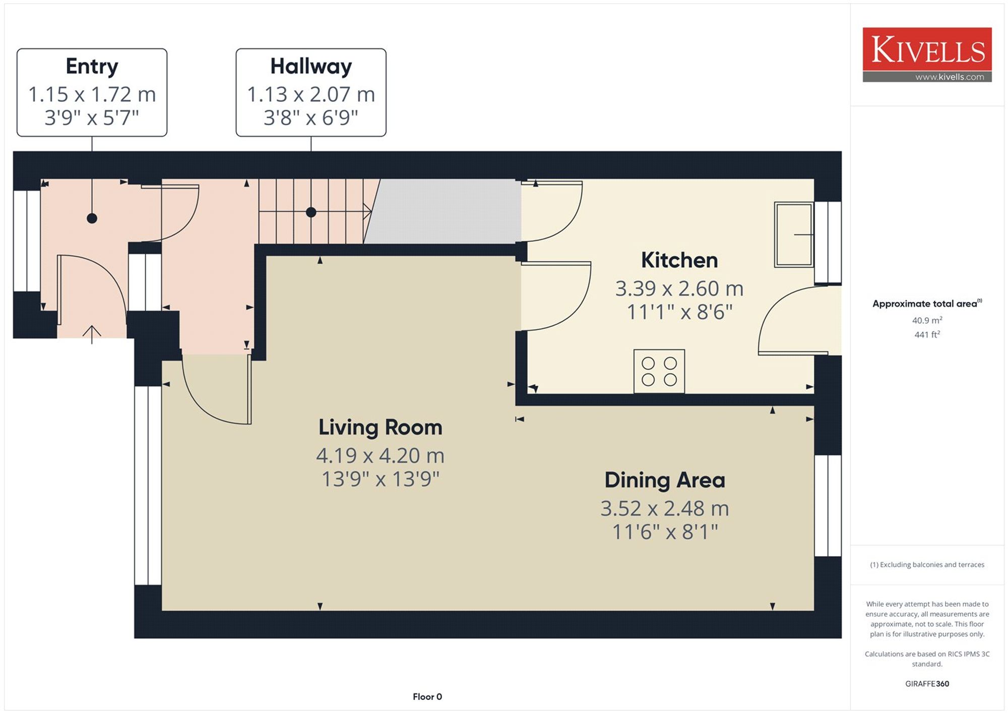 56 Ward Close, Bude floorplan