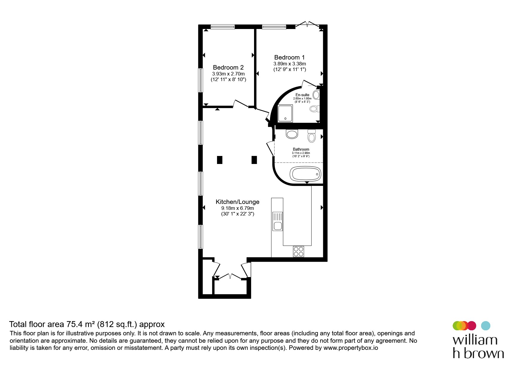 34, Mildmay Road, Chelmsford floorplan
