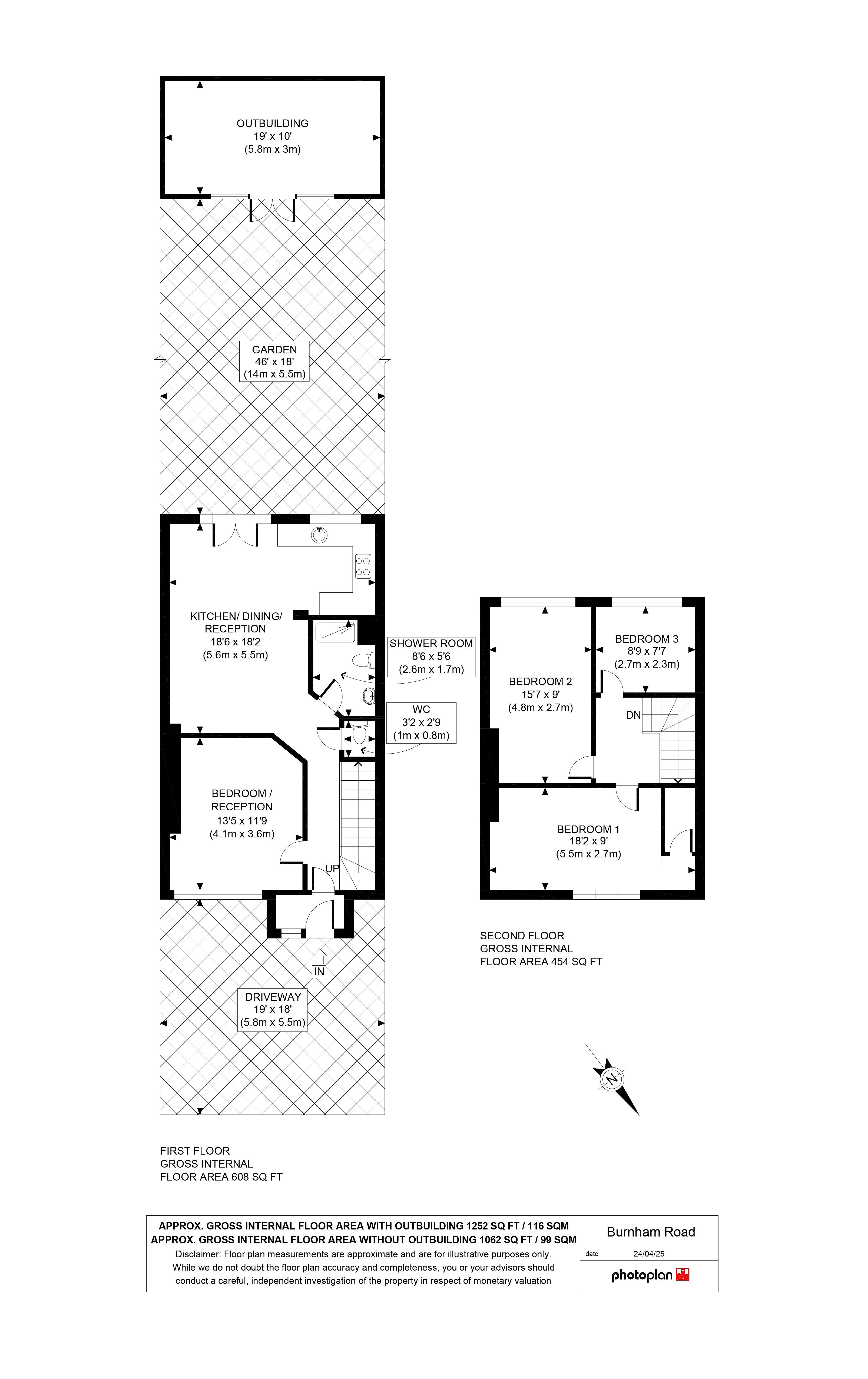 Burnham Road, Dagenham  floorplan