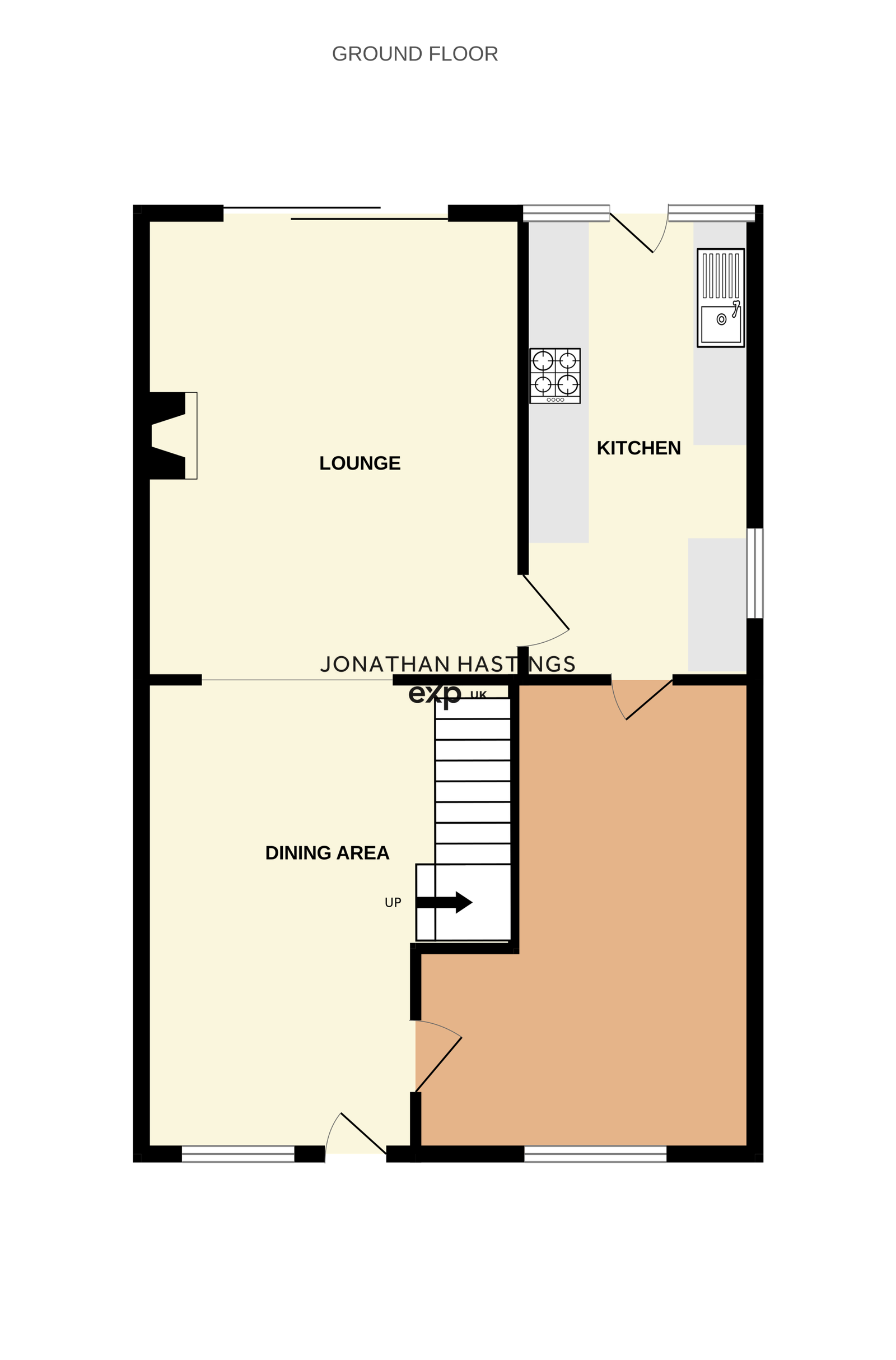 25, Portland Crescent, Stourbridge floorplan