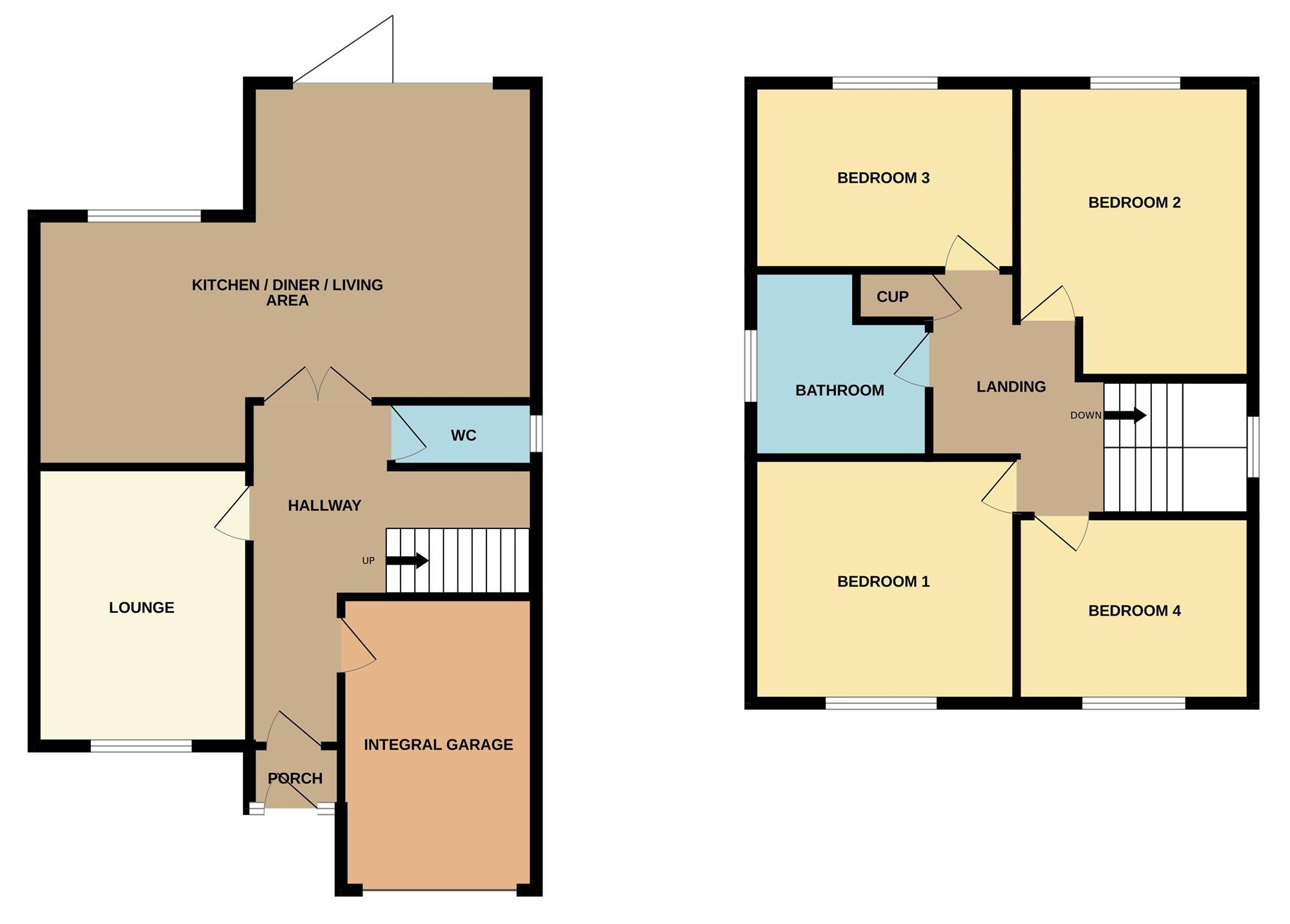 Nien Oord, Clacton on Sea floorplan