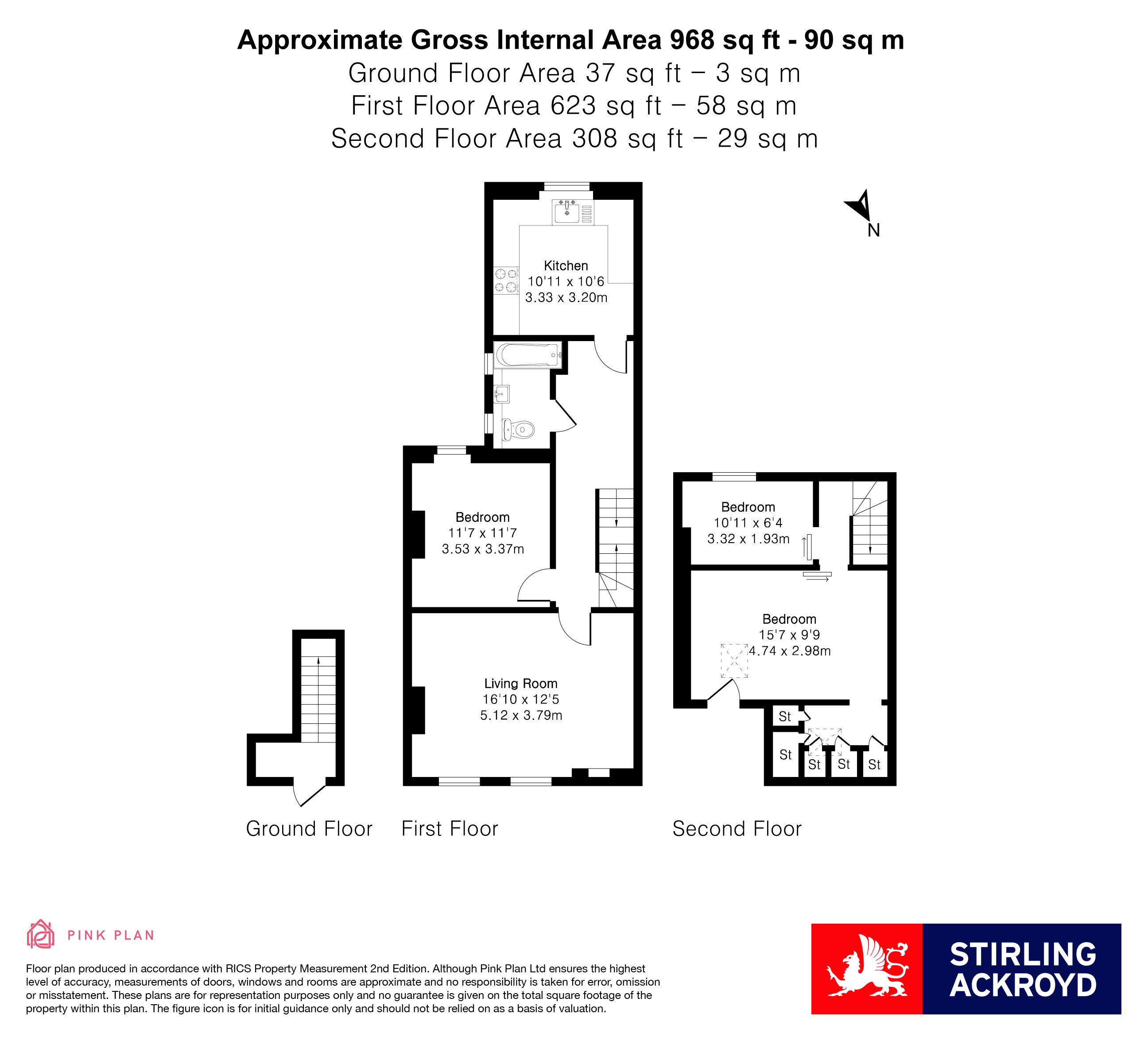 165C, Kneller Road, Twickenham floorplan