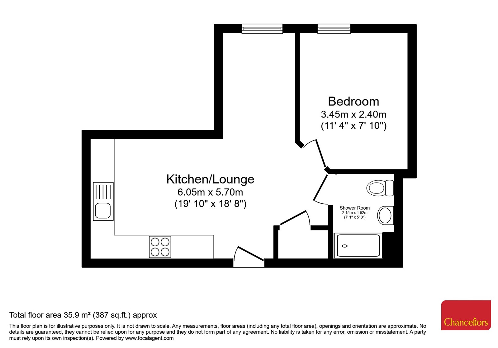 Springfield House, Basingstoke floorplan