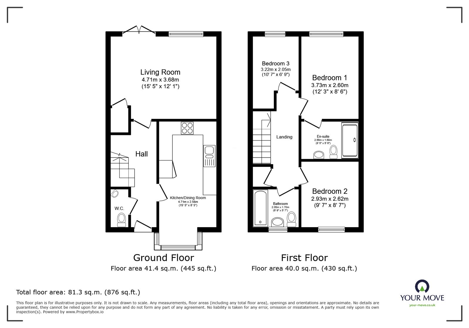 33, Charlton Way, Carlisle floorplan