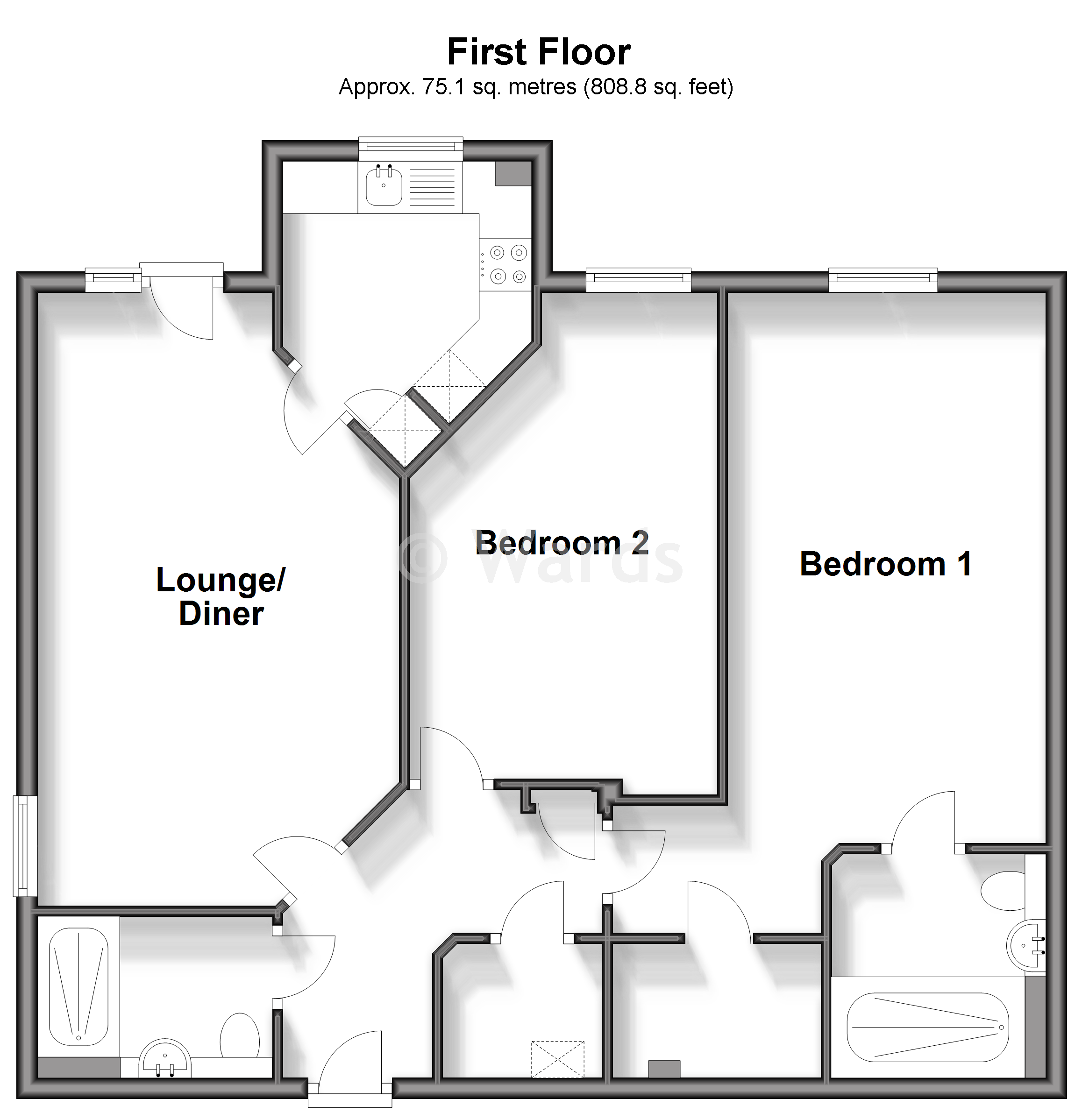 Oaktree Court, Smallhythe Road, Tenterden floorplan