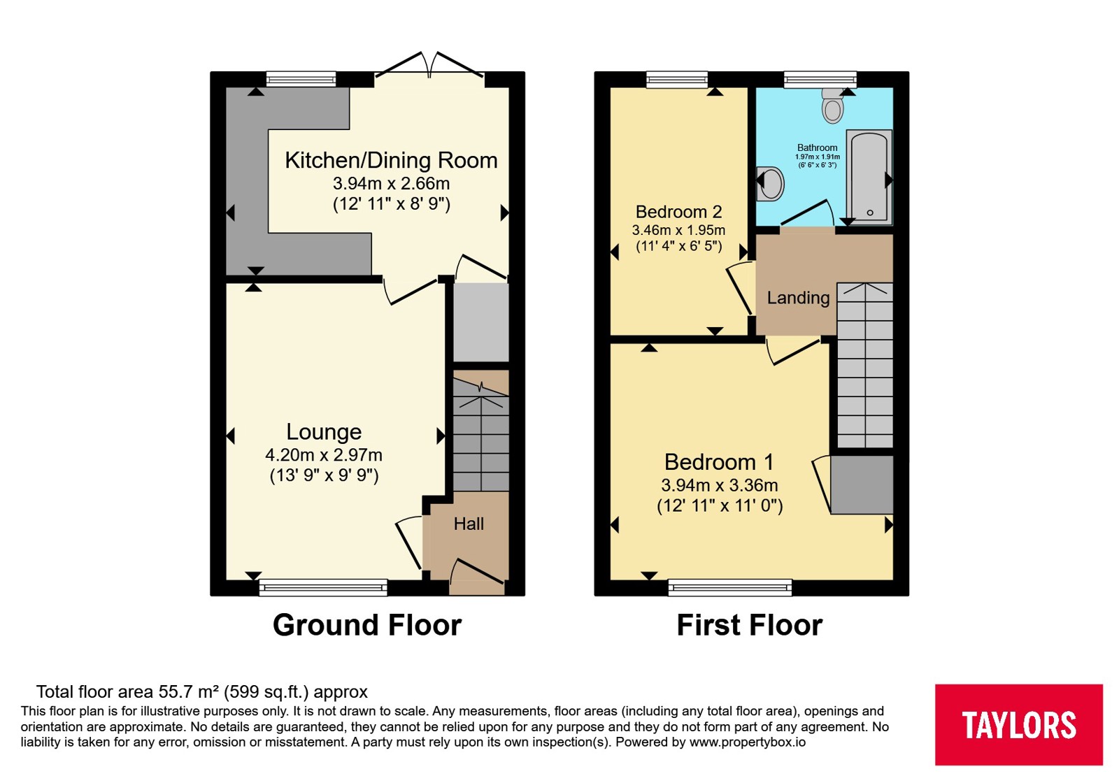 48, Lavender Way, Bristol floorplan