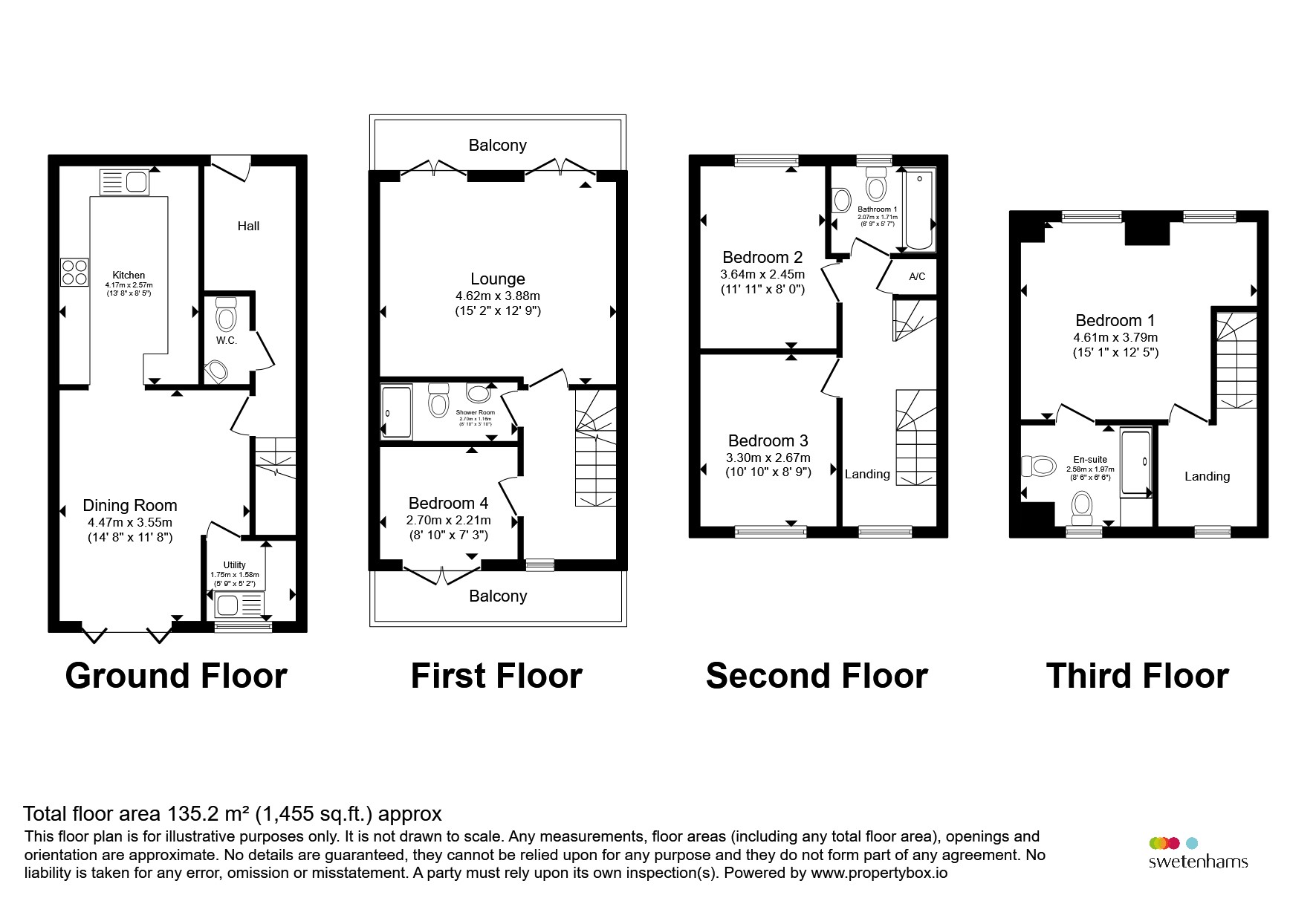 43, Curzon Avenue, NORTHWICH floorplan