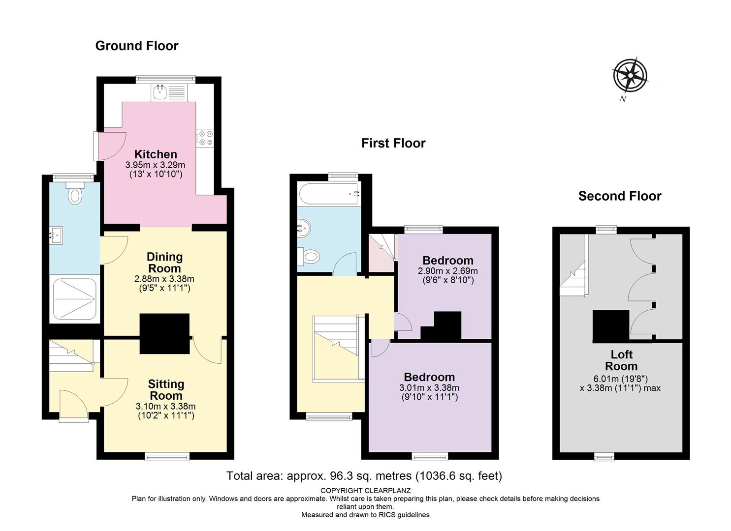High House, Village Street, Andover floorplan