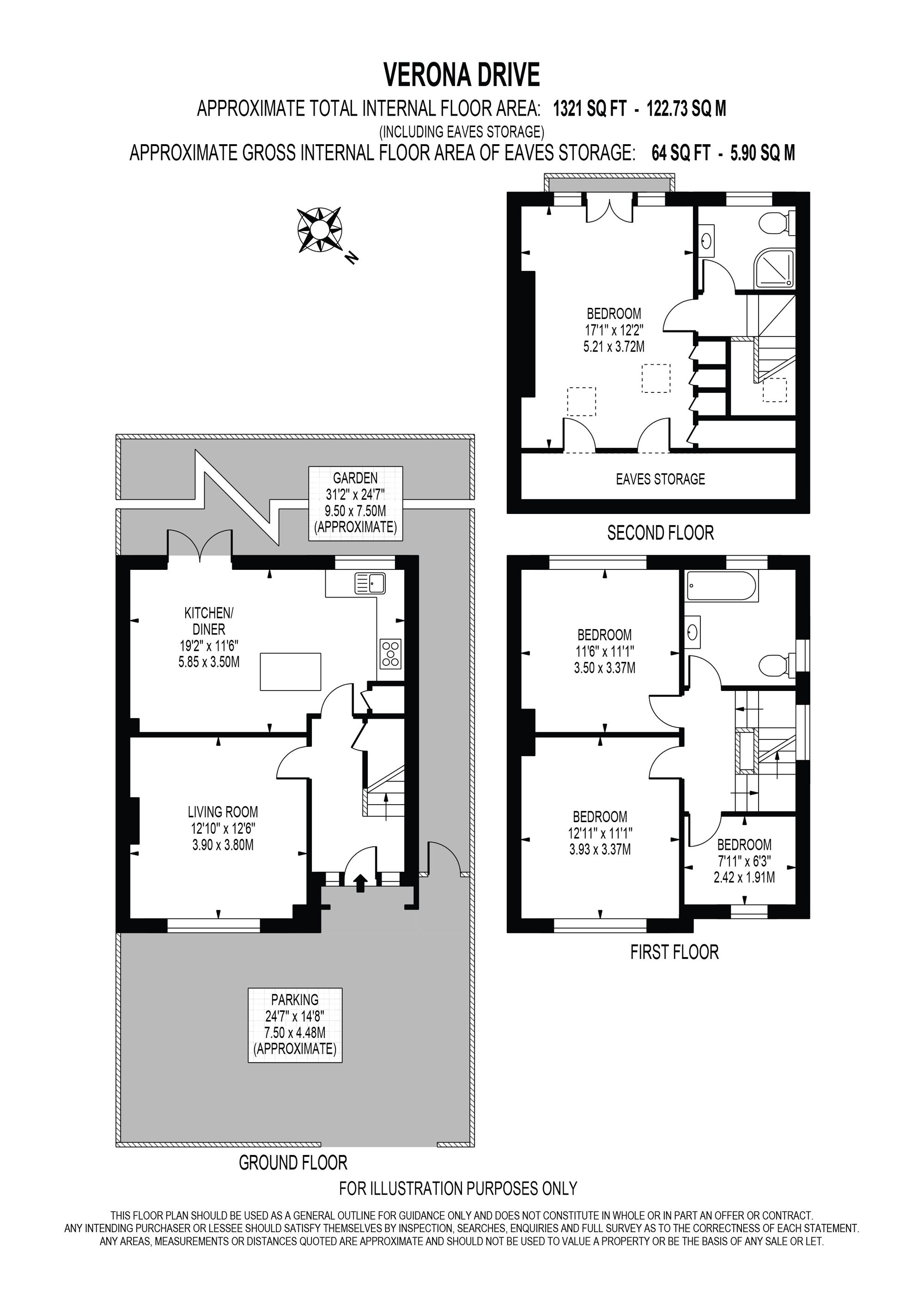 2 Verona Drive, Surbiton floorplan