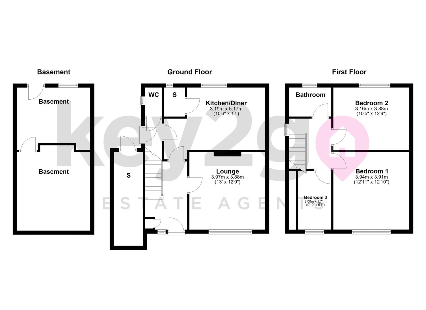 54, Holbrook Road, Sheffield floorplan