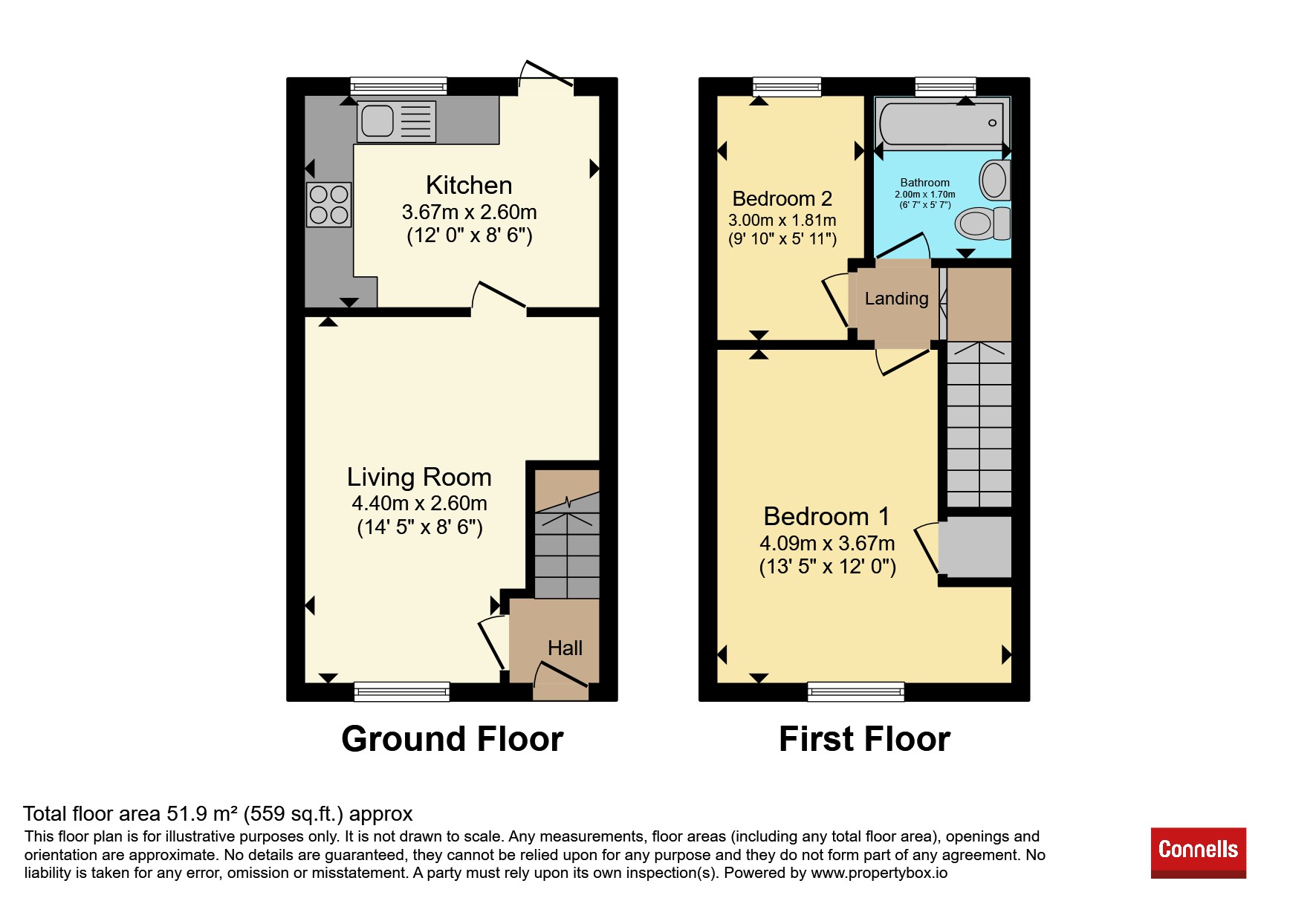 4, Wiltshire Close, Walsall floorplan
