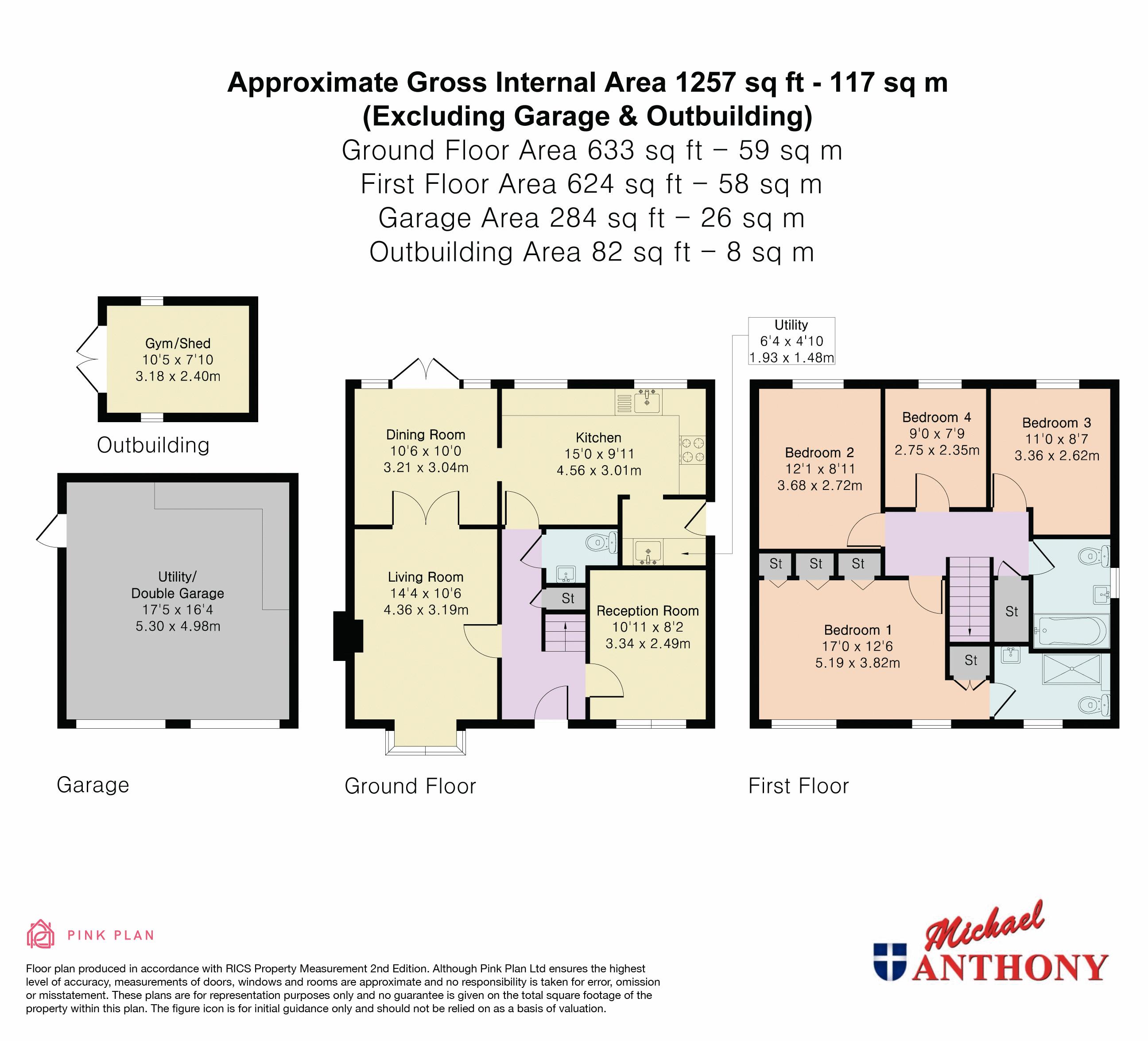 30, Bowland Drive, Milton Keynes floorplan