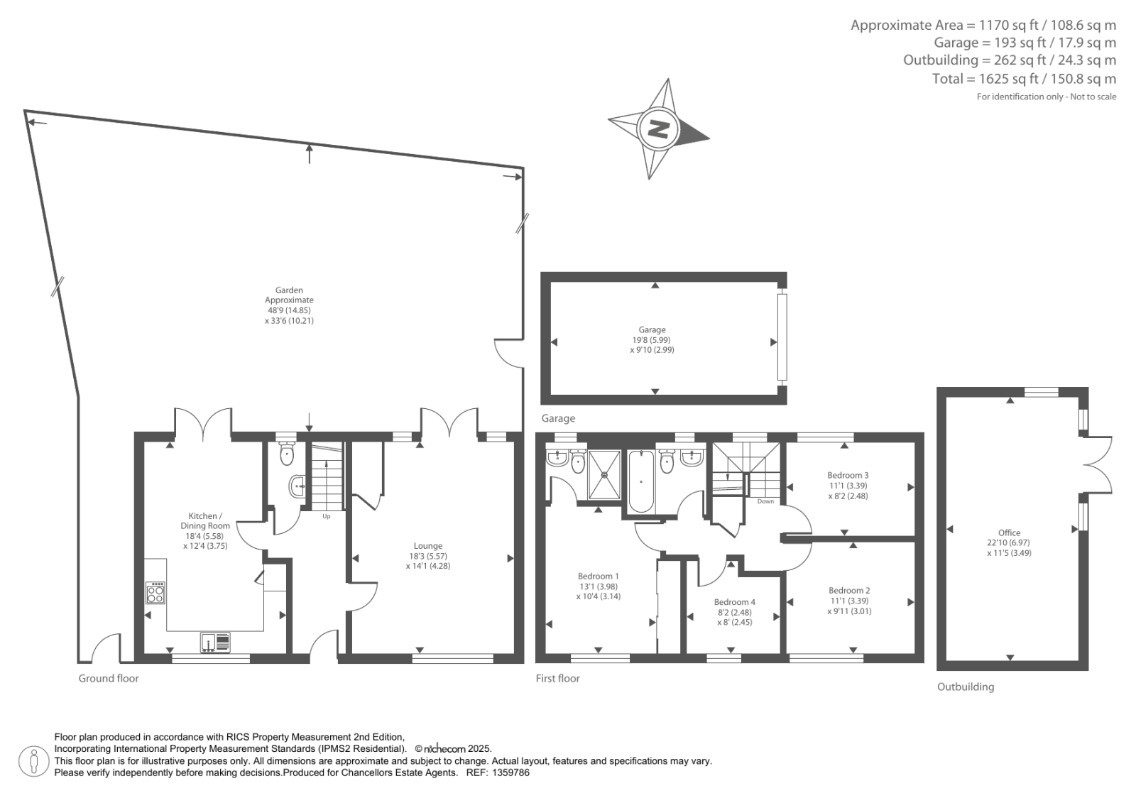 14 SWIFT DRIVE, Bodicote, Banbury floorplan