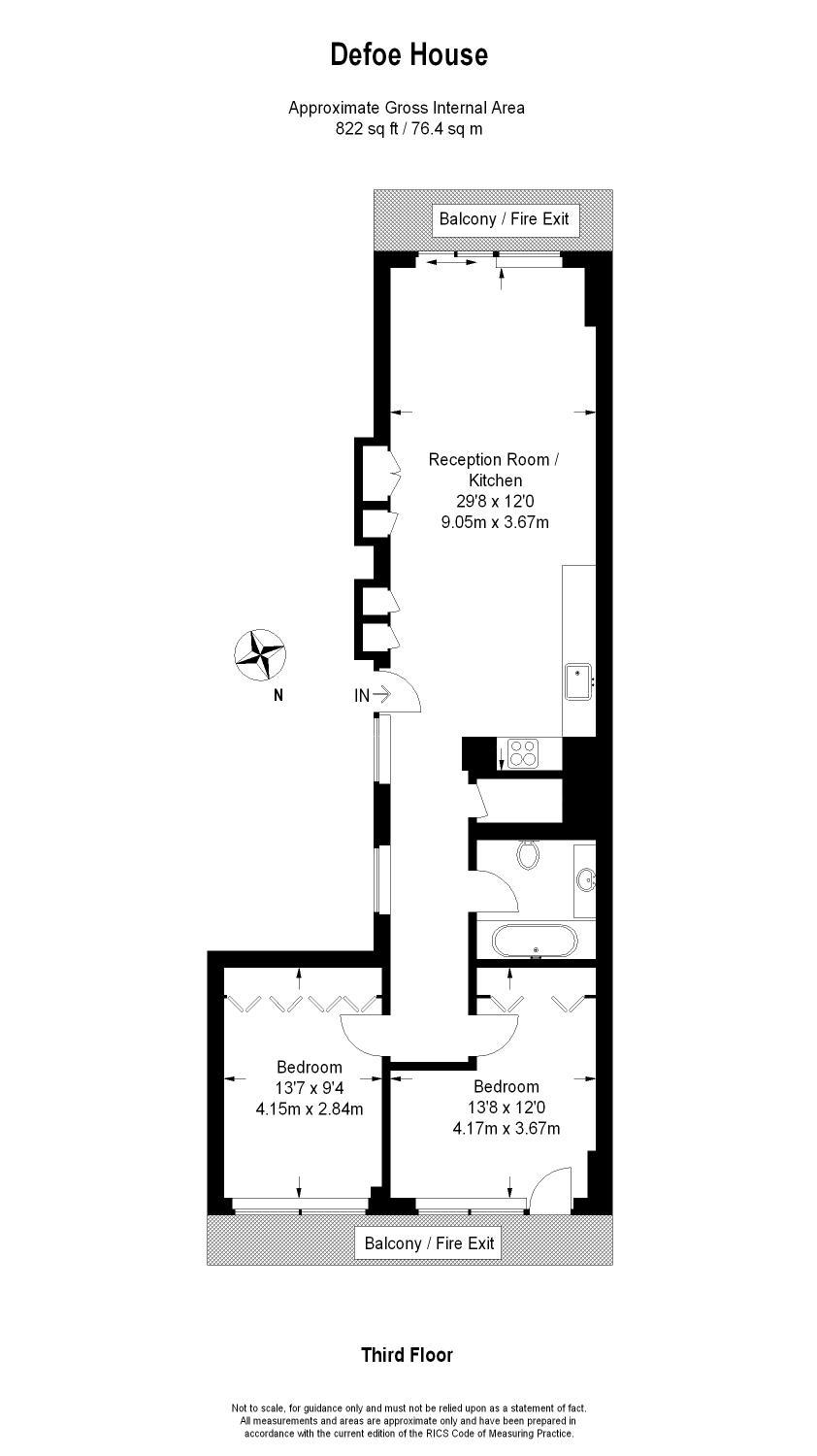 2 Bedrooms Flat to rent in Defoe House, Barbican, London EC2Y