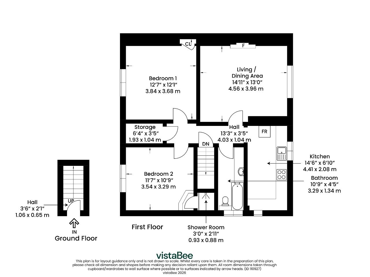 129, Woodside Street, Coatbridge floorplan