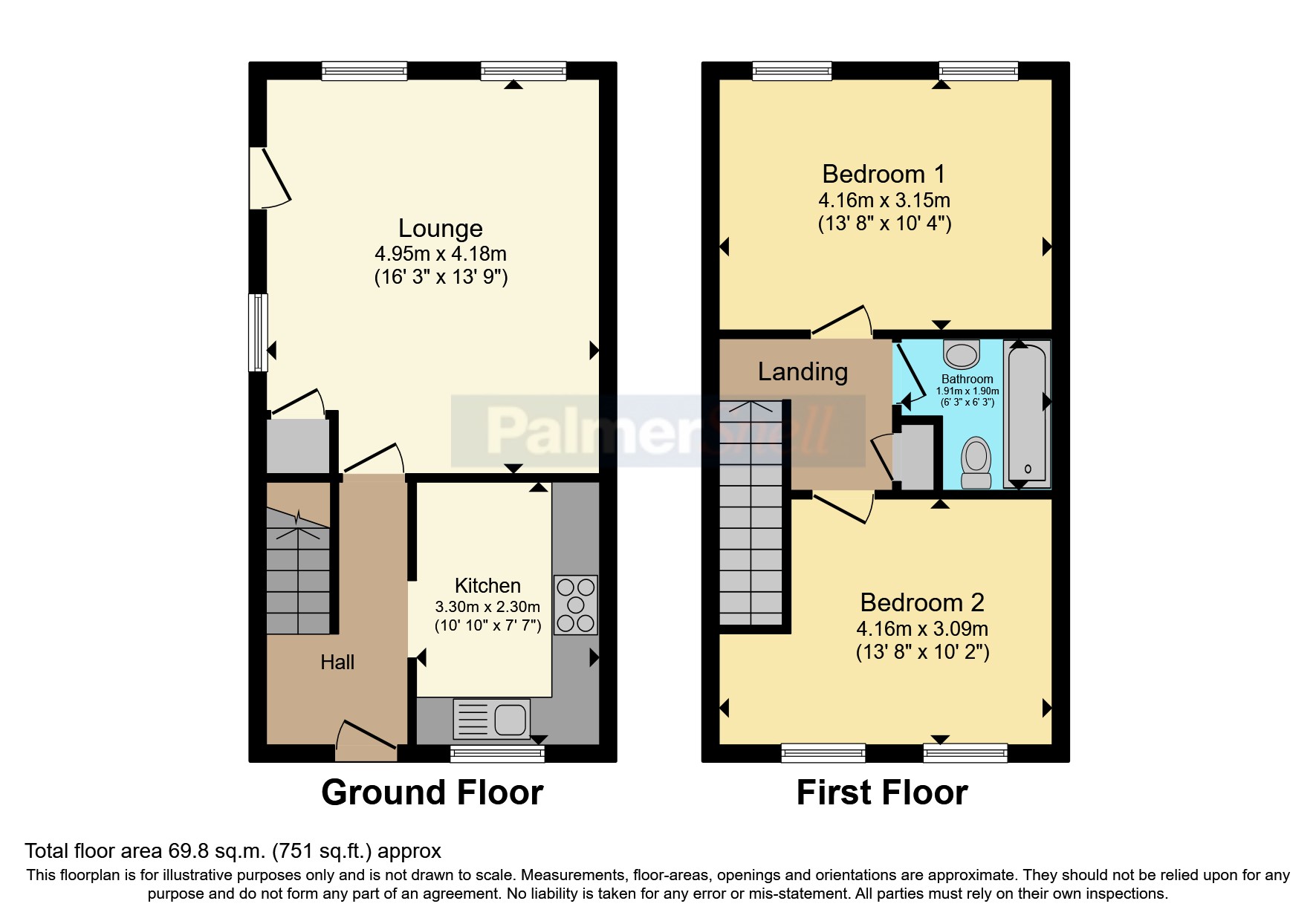 Cedar Court, Martock TA12, 2 bedroom end terrace house for sale