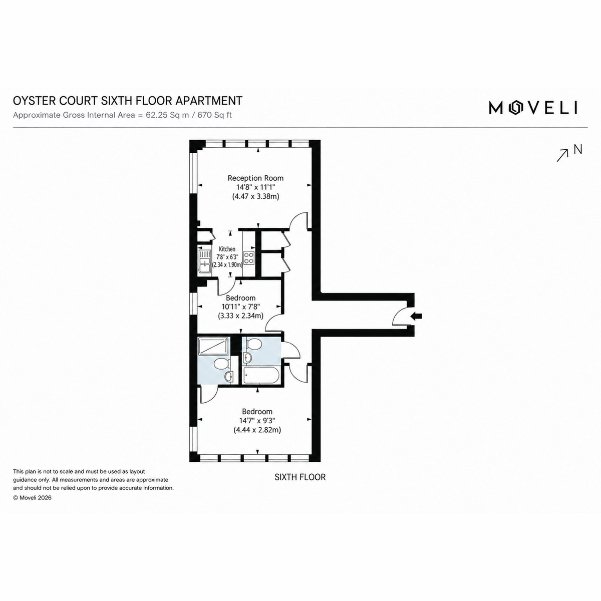 Lombard Road, Battersea floorplan