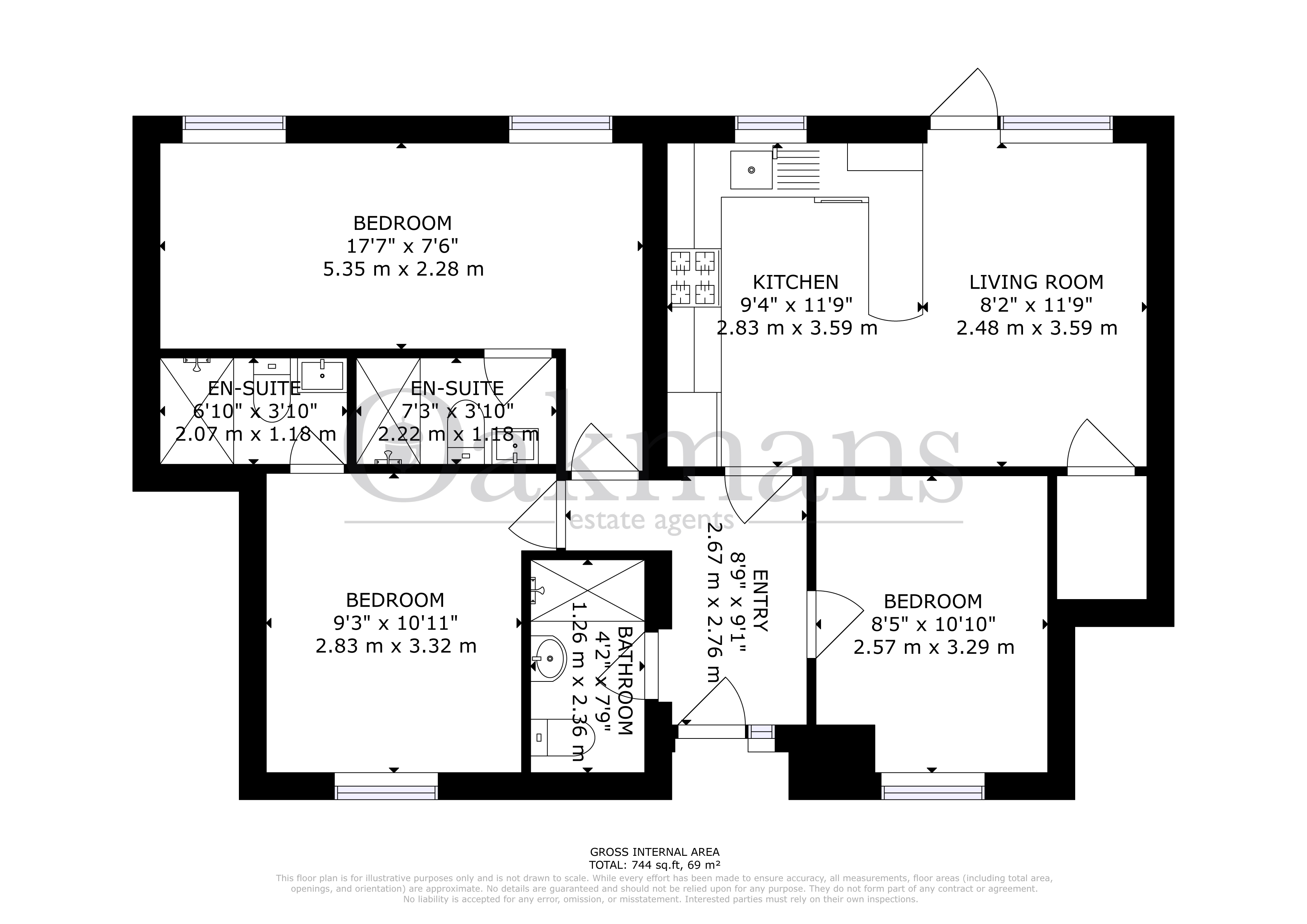 79, Bloomsbury Walk, West Midlands floorplan
