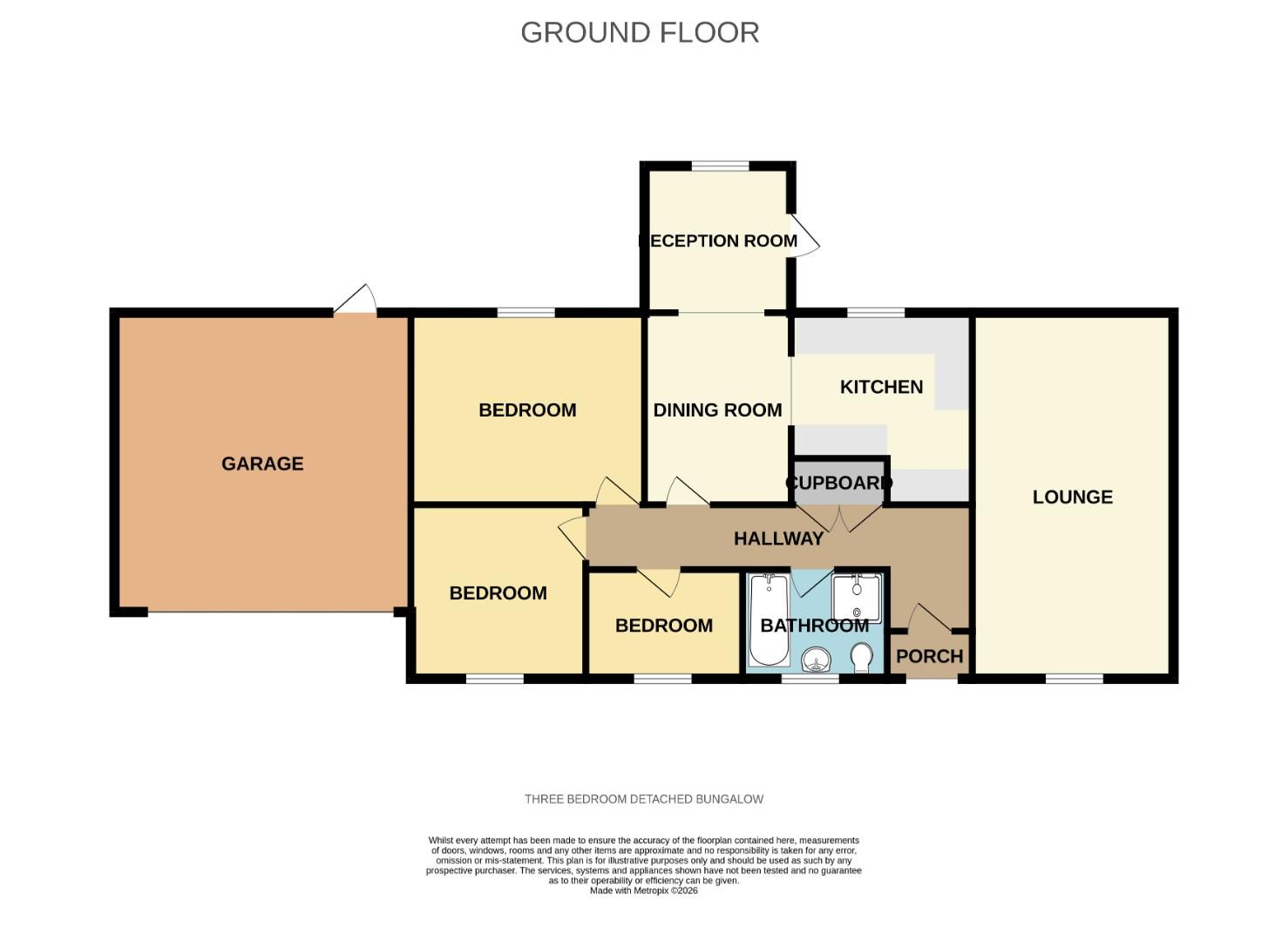 21a, Green Lane, Northwich floorplan