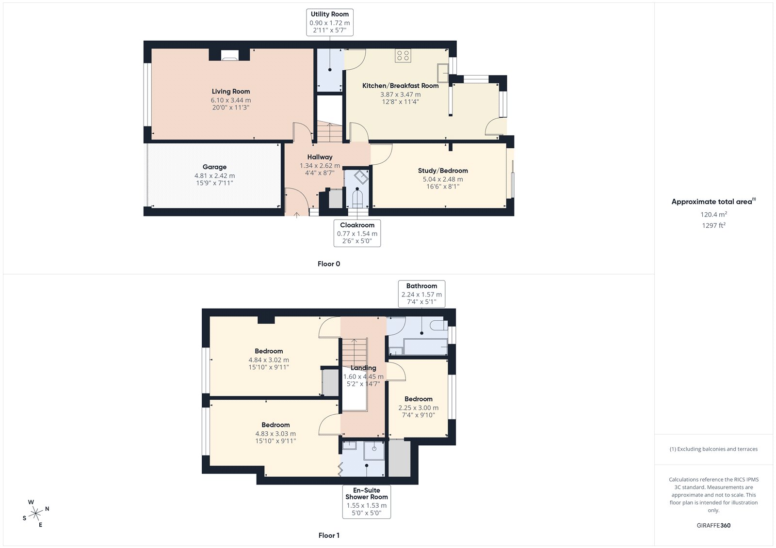 1A,, Braithwaite Place, Somerset floorplan