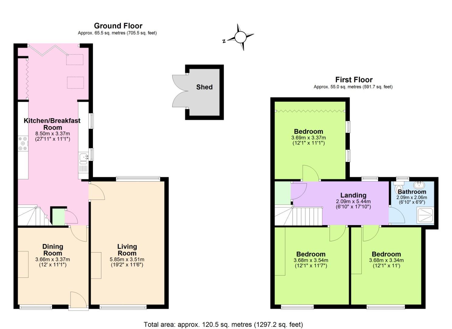 39, Church Street, Appleby Magna Swadlincote floorplan