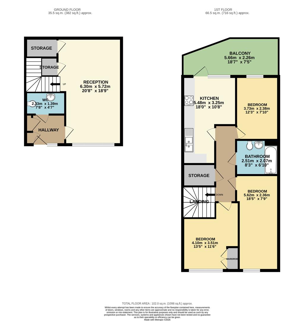 3, Beaumans Drive, London floorplan
