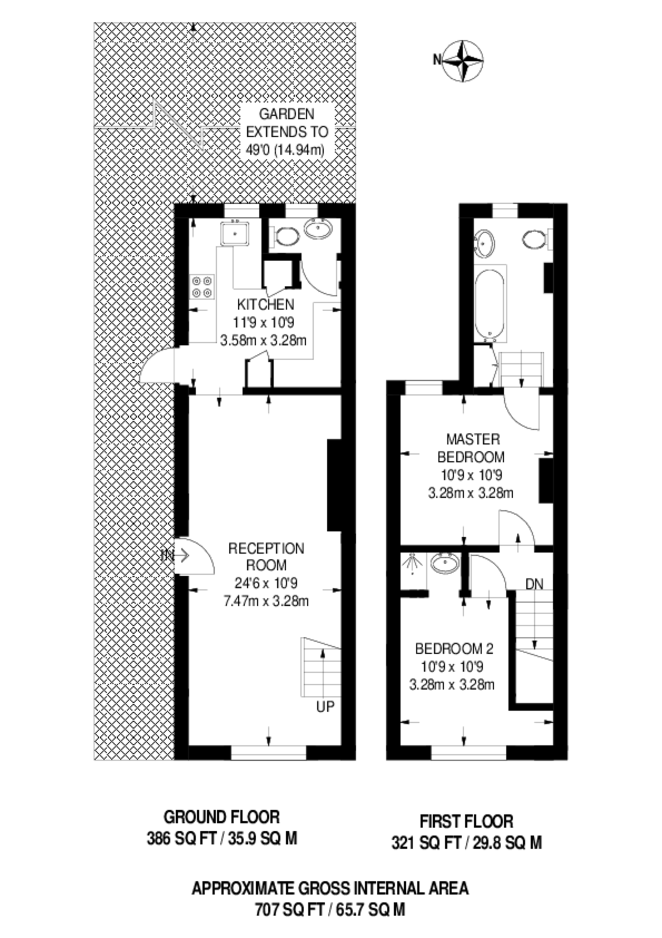 Grosvenor Road, Ealing floorplan