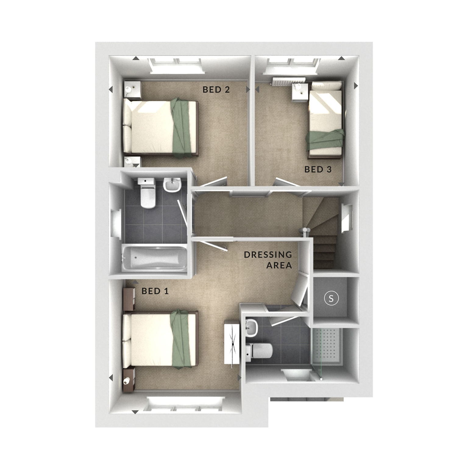Thame Meadows, Thame floorplan