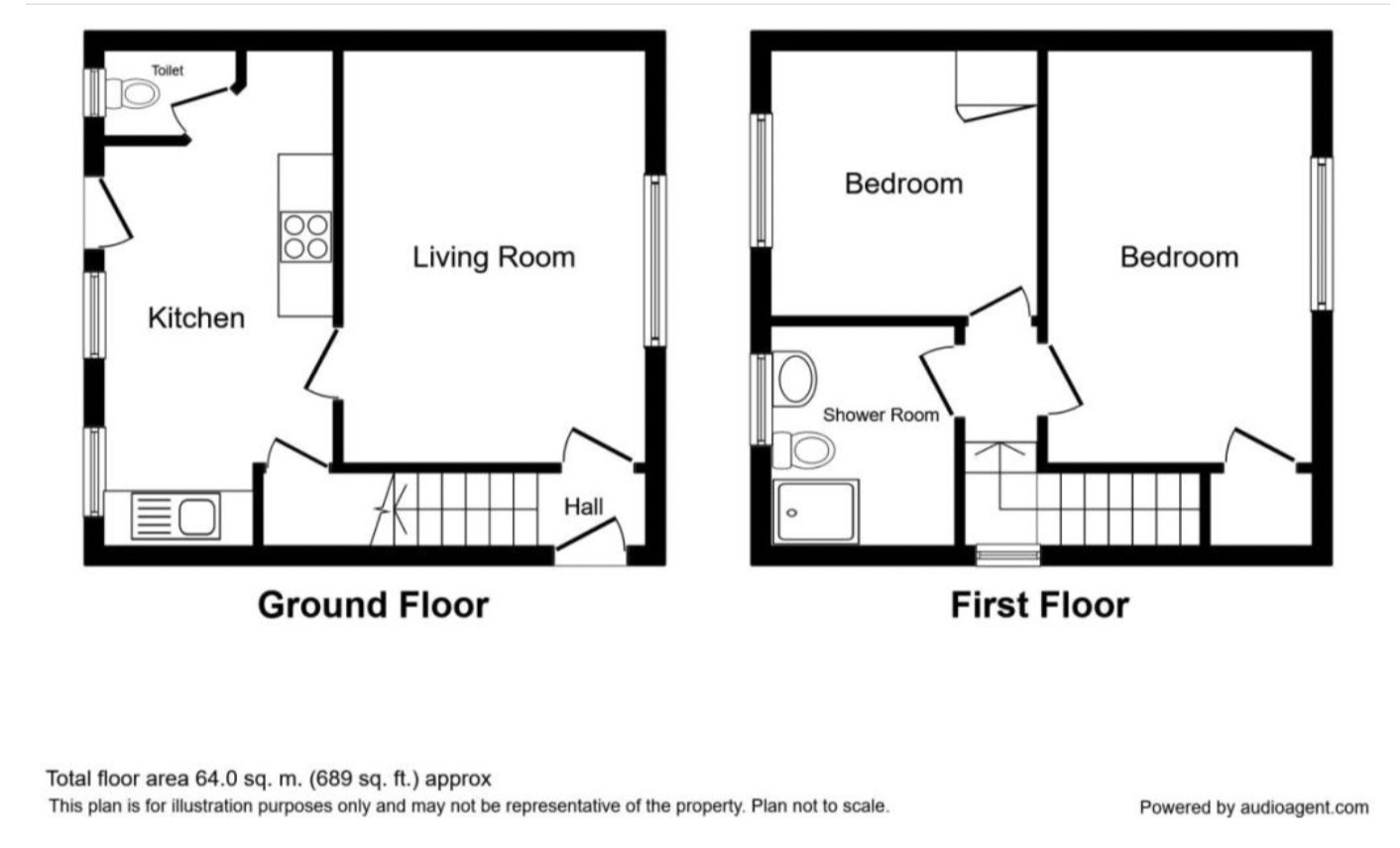 Bidford Road, Nottingham floorplan