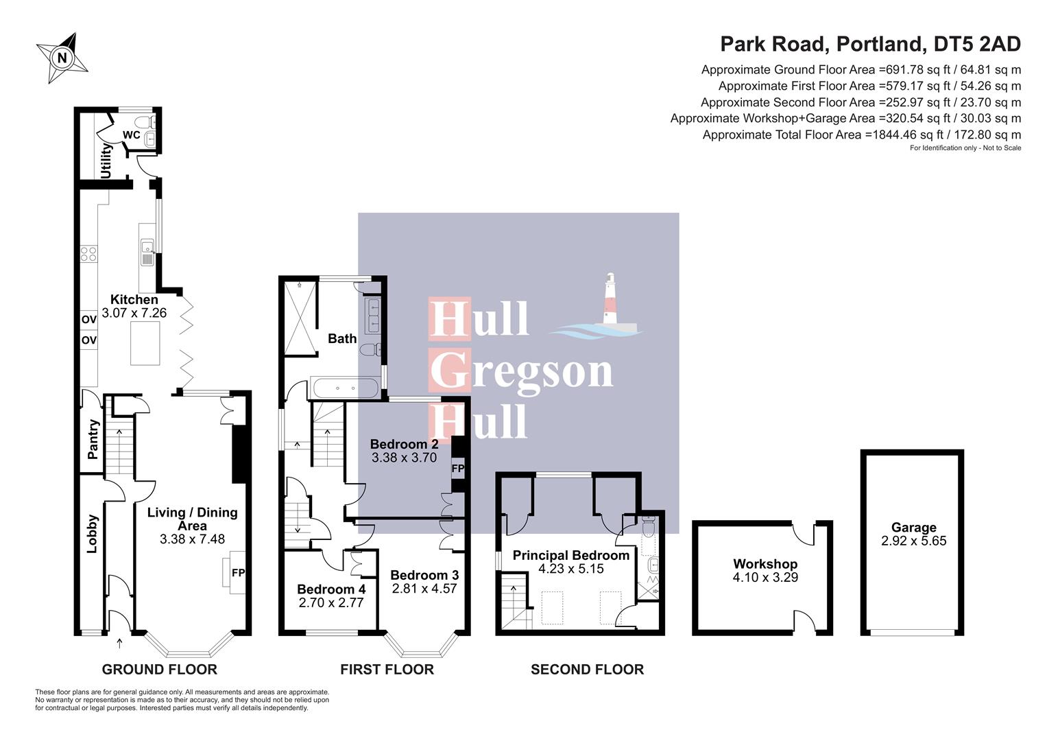 8., Park Road, Portland floorplan