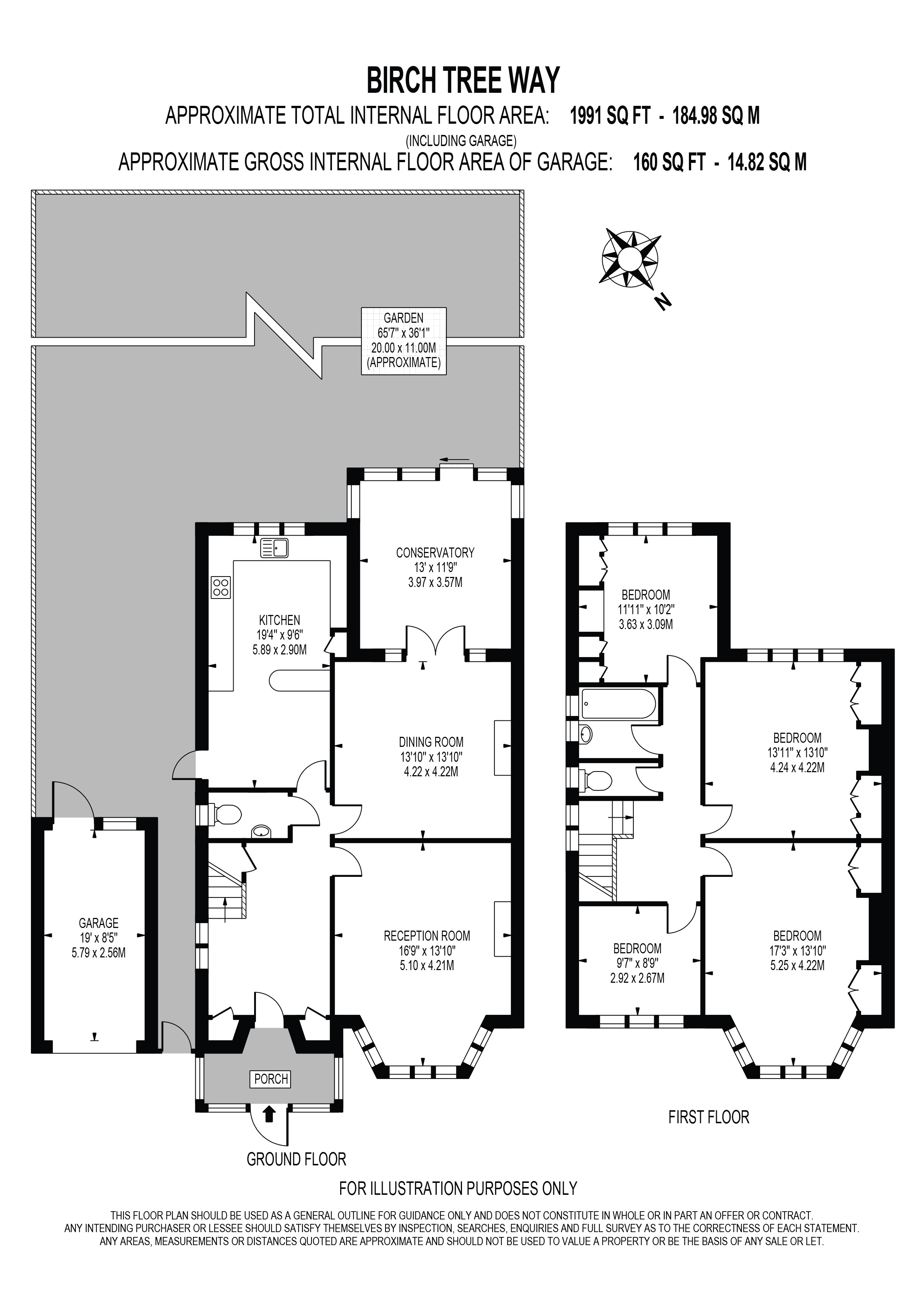 5, Birch Tree Way, Surrey floorplan