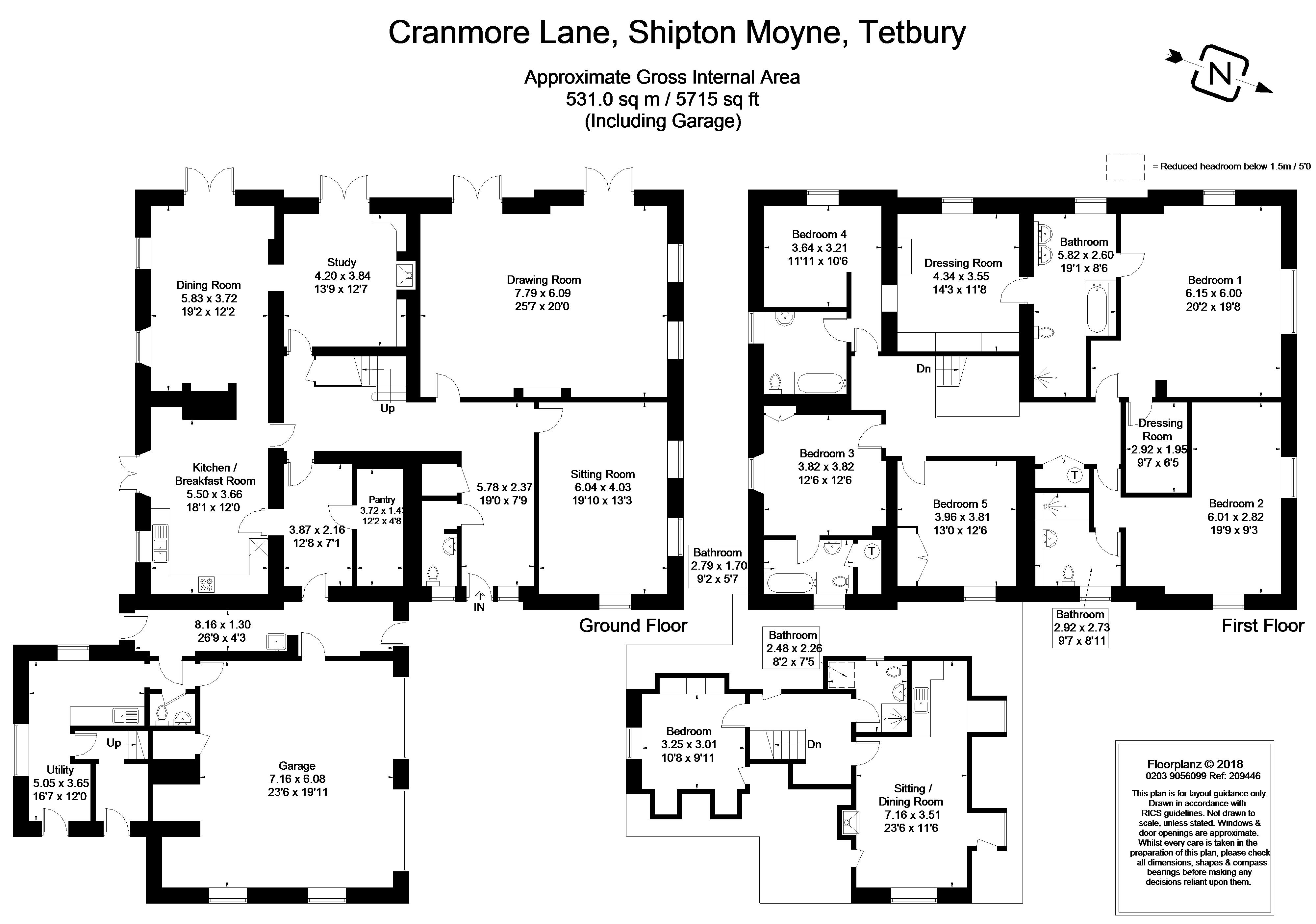 6 Bedrooms Detached house to rent in Cranmore Lane, Shipton Moyne, Tetbury GL8