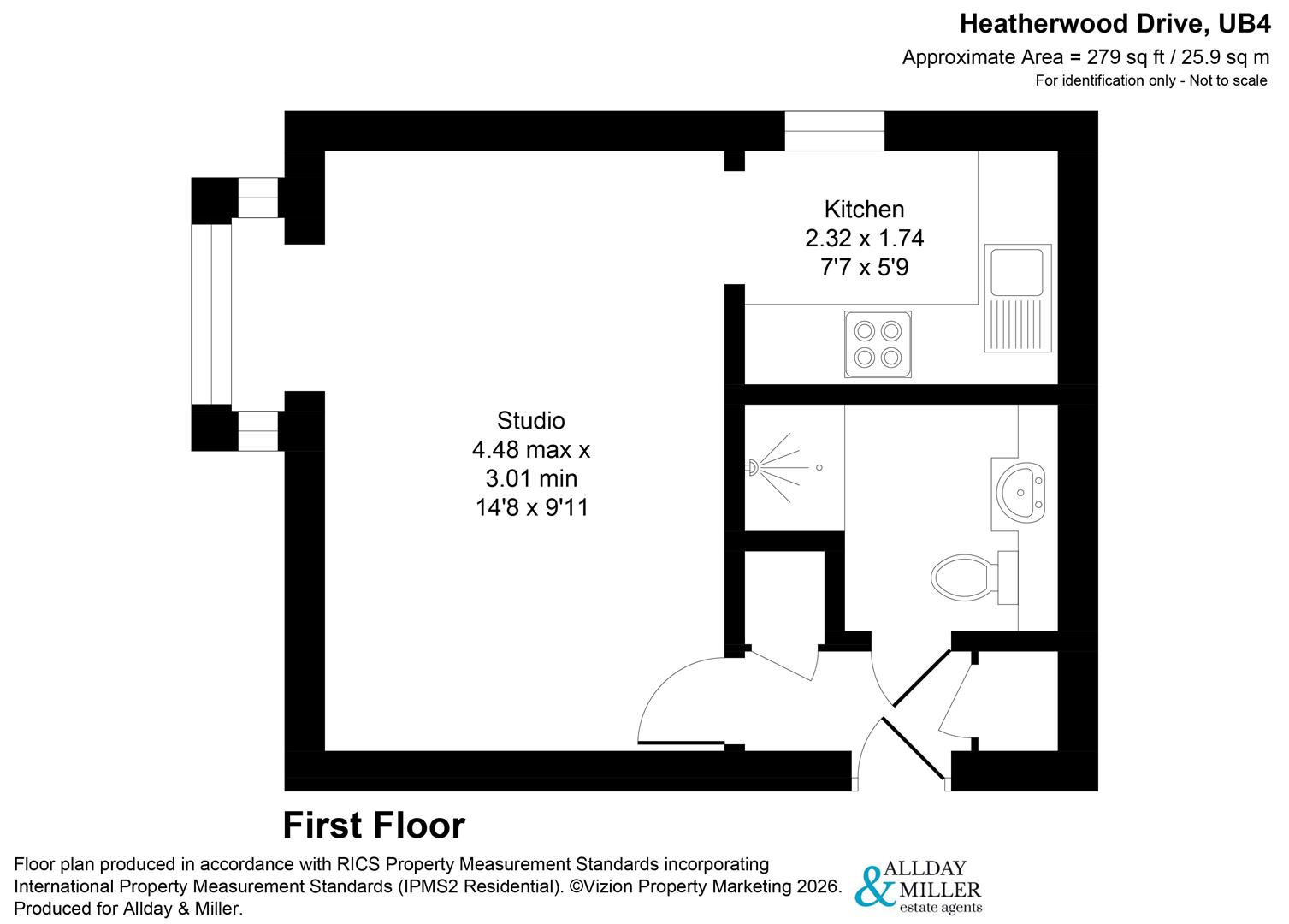 19, Heatherwood Drive, Hayes floorplan