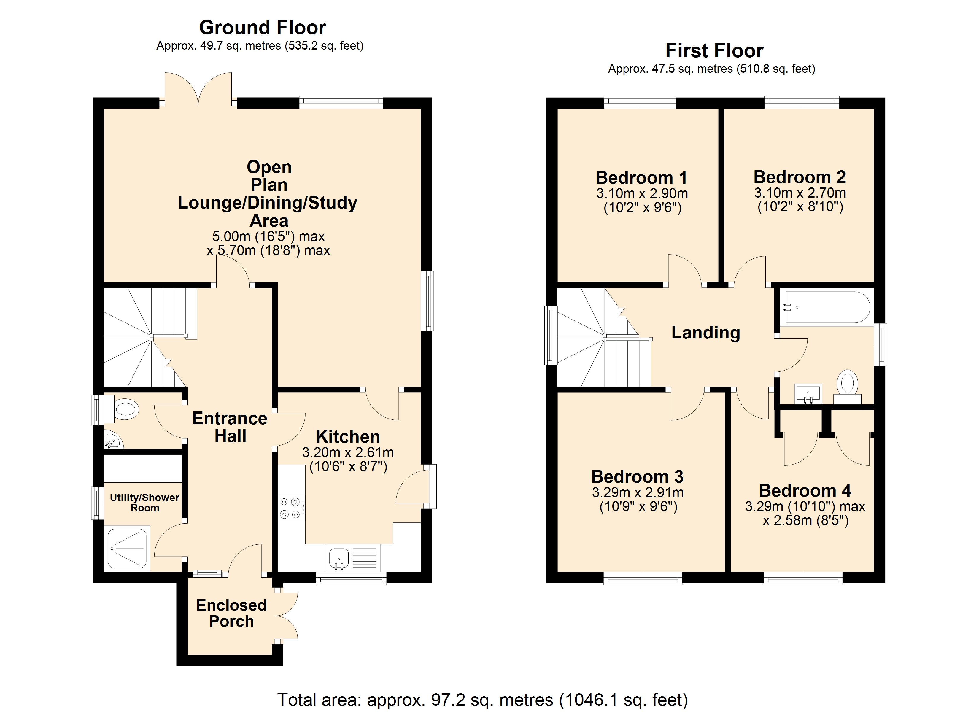 17, Shepherds Mead, Nr Westbury floorplan