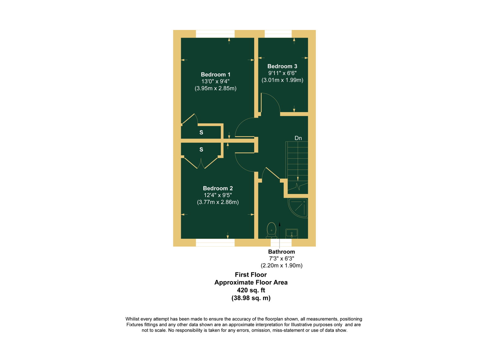 St. Katherines Close, Barnstaple floorplan