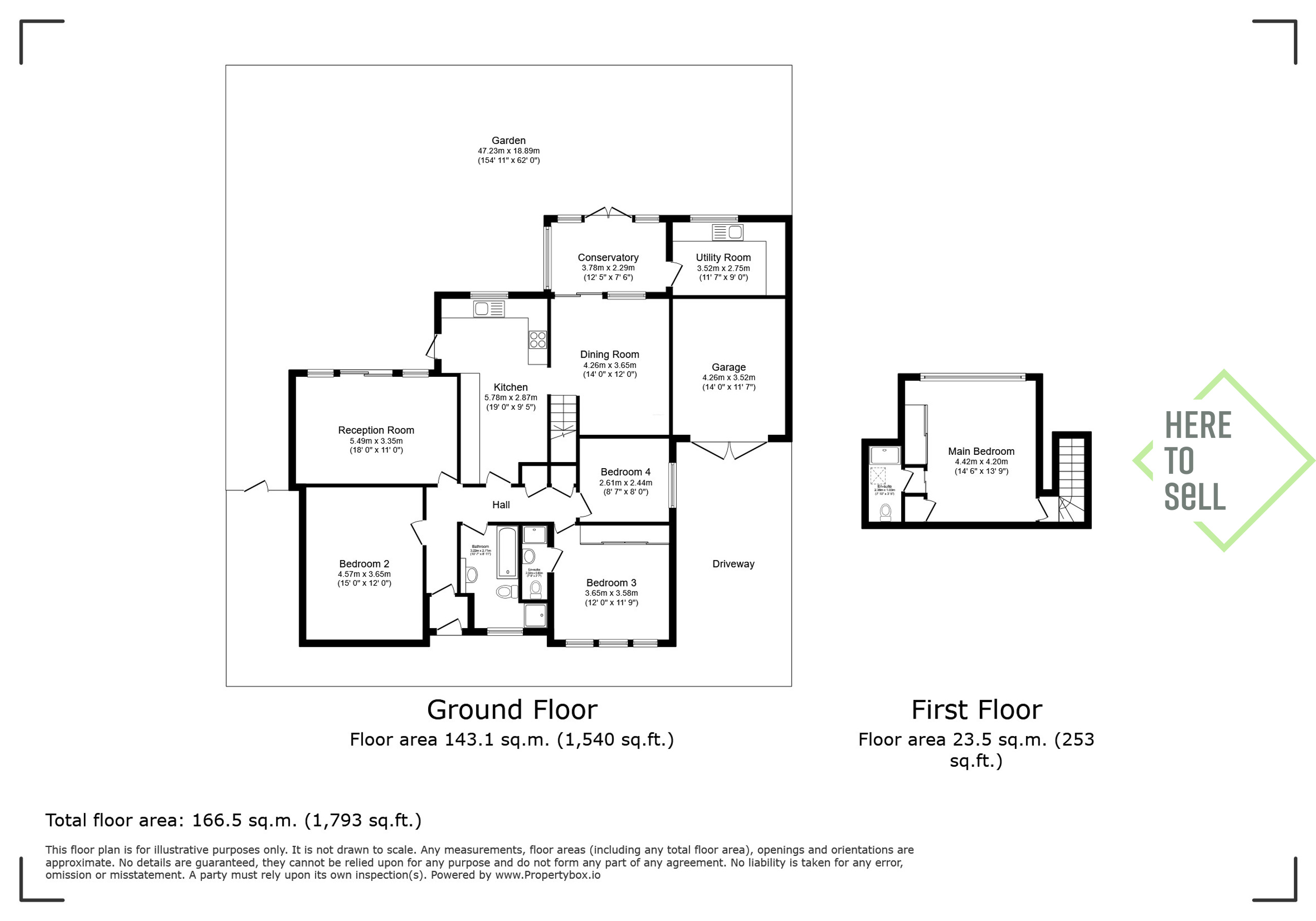 125 Park Road, Barnet floorplan