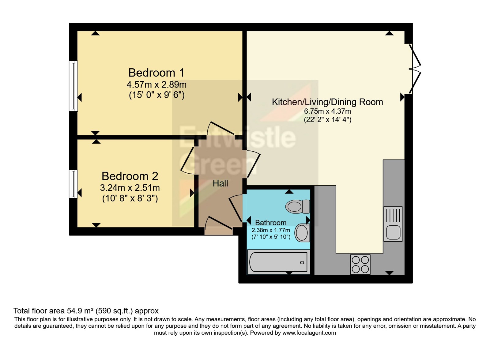 Appleton Grove, Greater Manchester floorplan